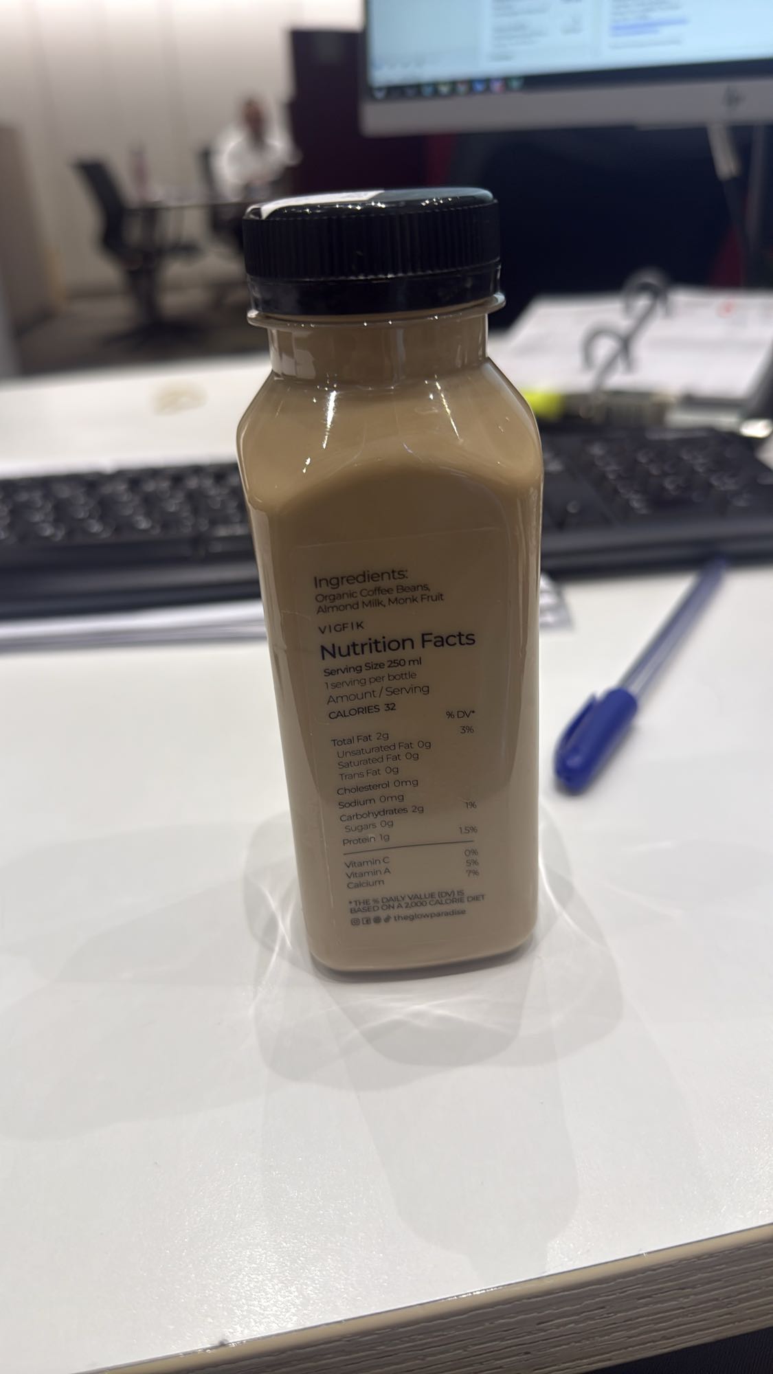 Iced Almond Coffee