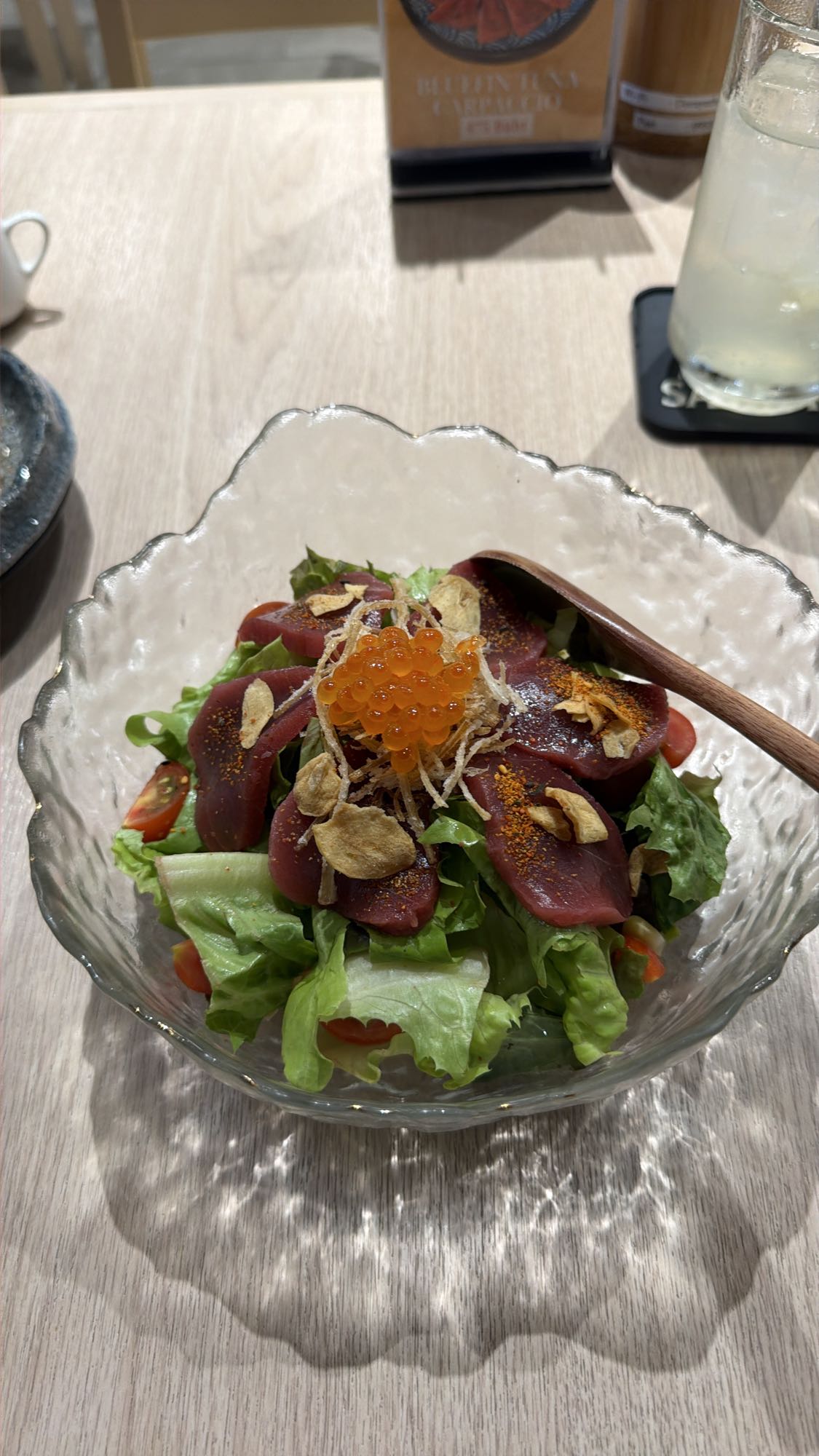 Insalata di tonno scottato