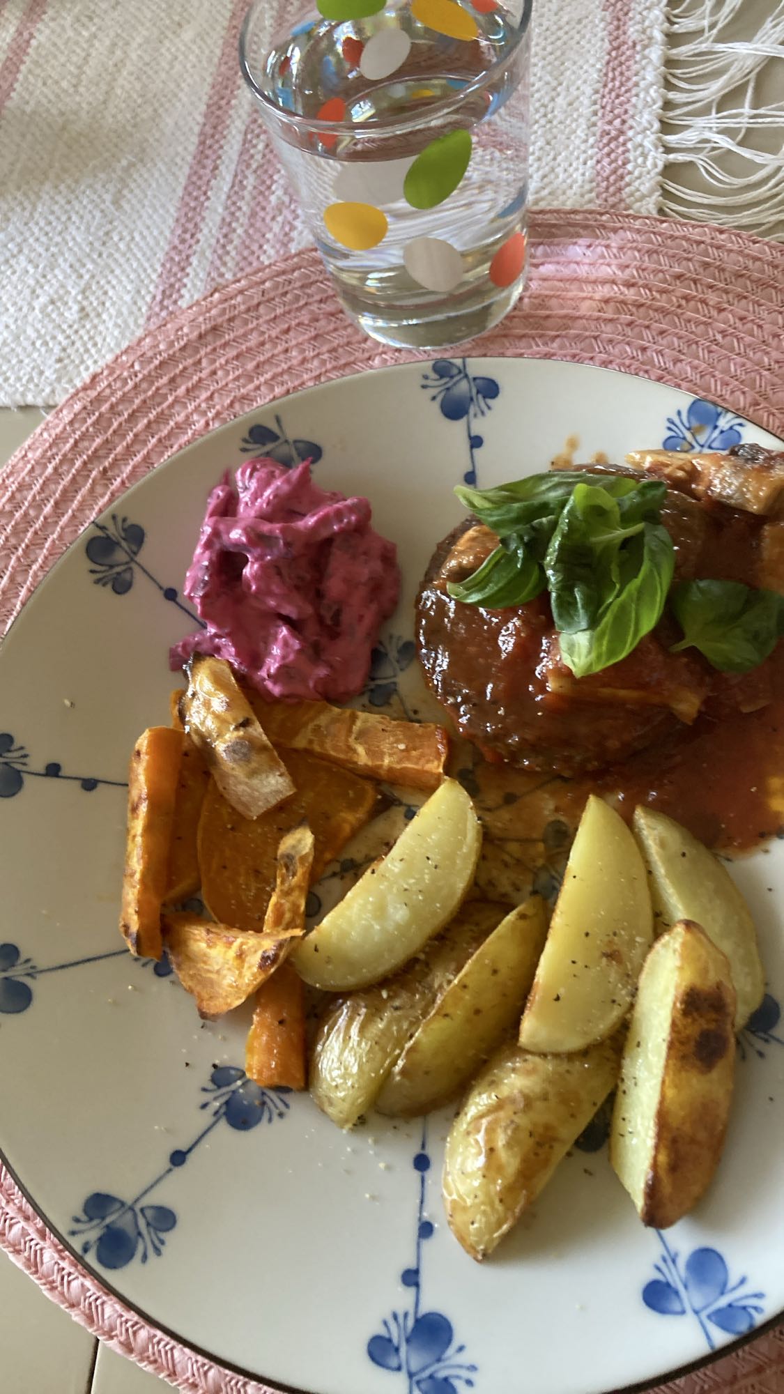 Kött med potatis