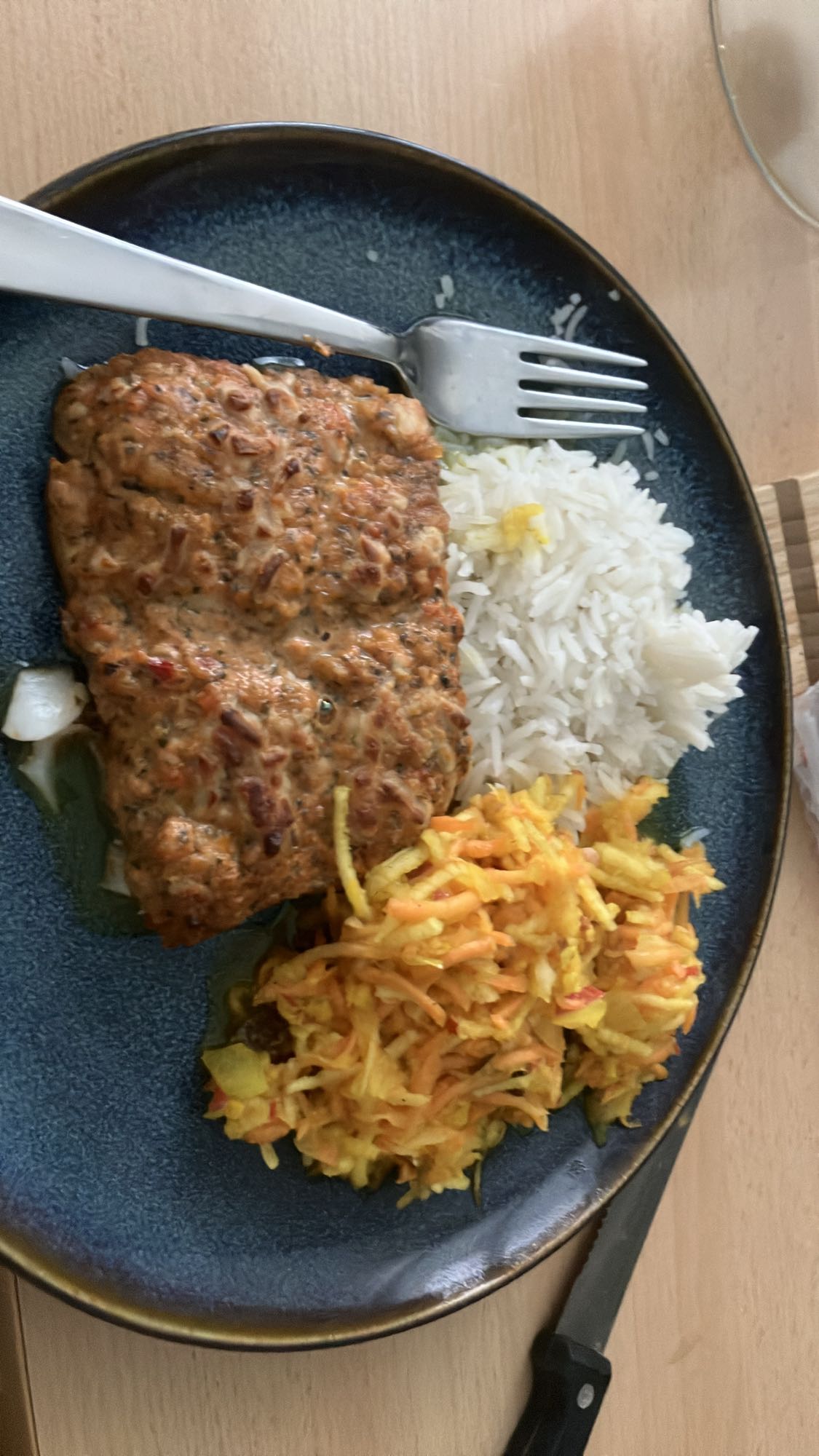 Frango cremoso com arroz