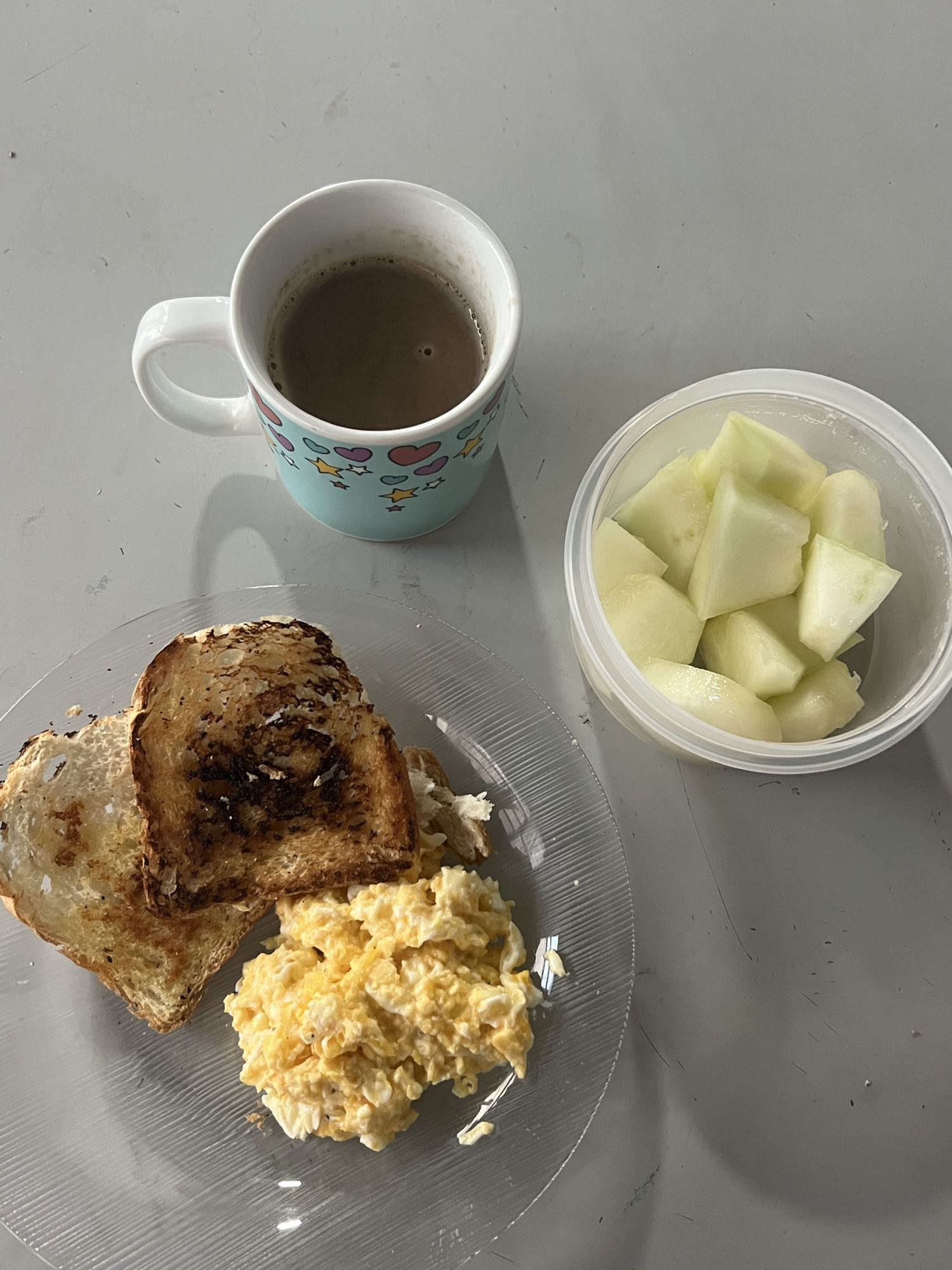 café da manhã com ovos