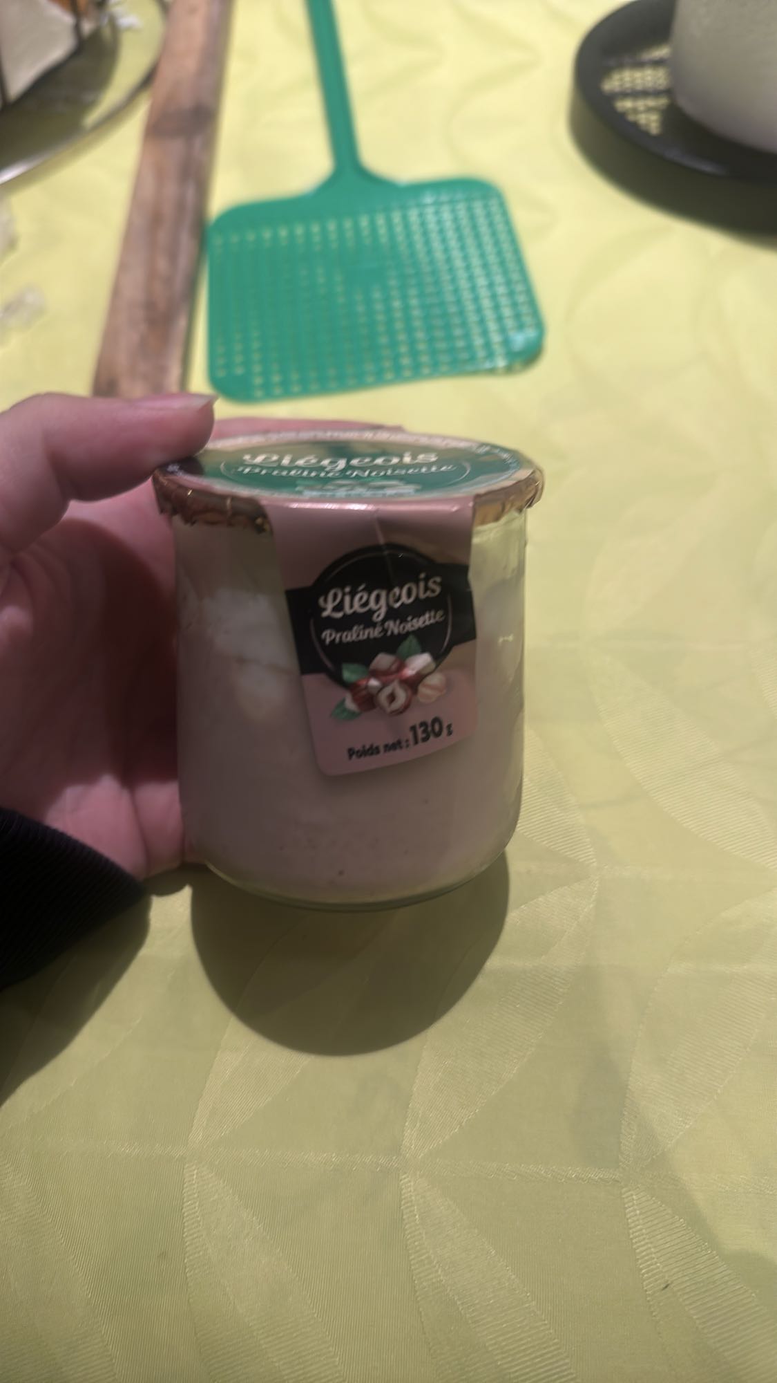 Liégeois praliné noisette