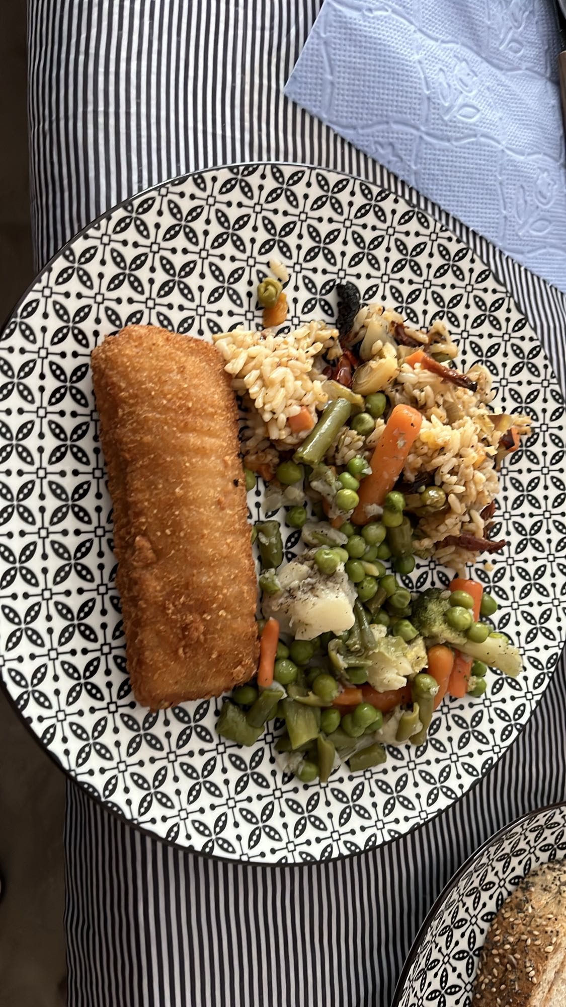 Панирано руло с ориз