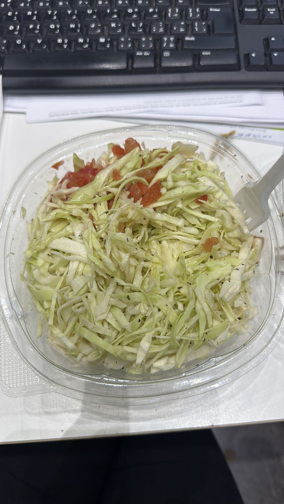 Cabbage Tomato Salad