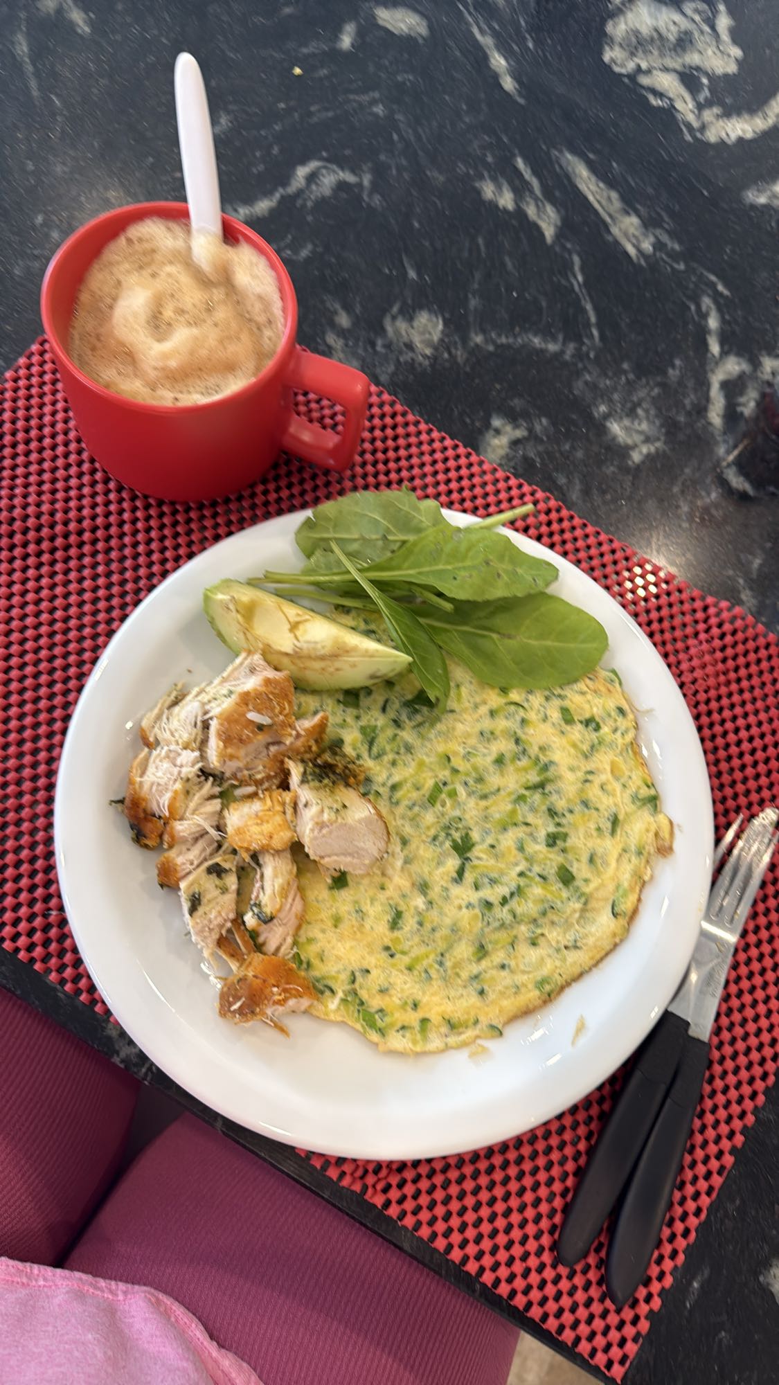 Herb Omelet Plate