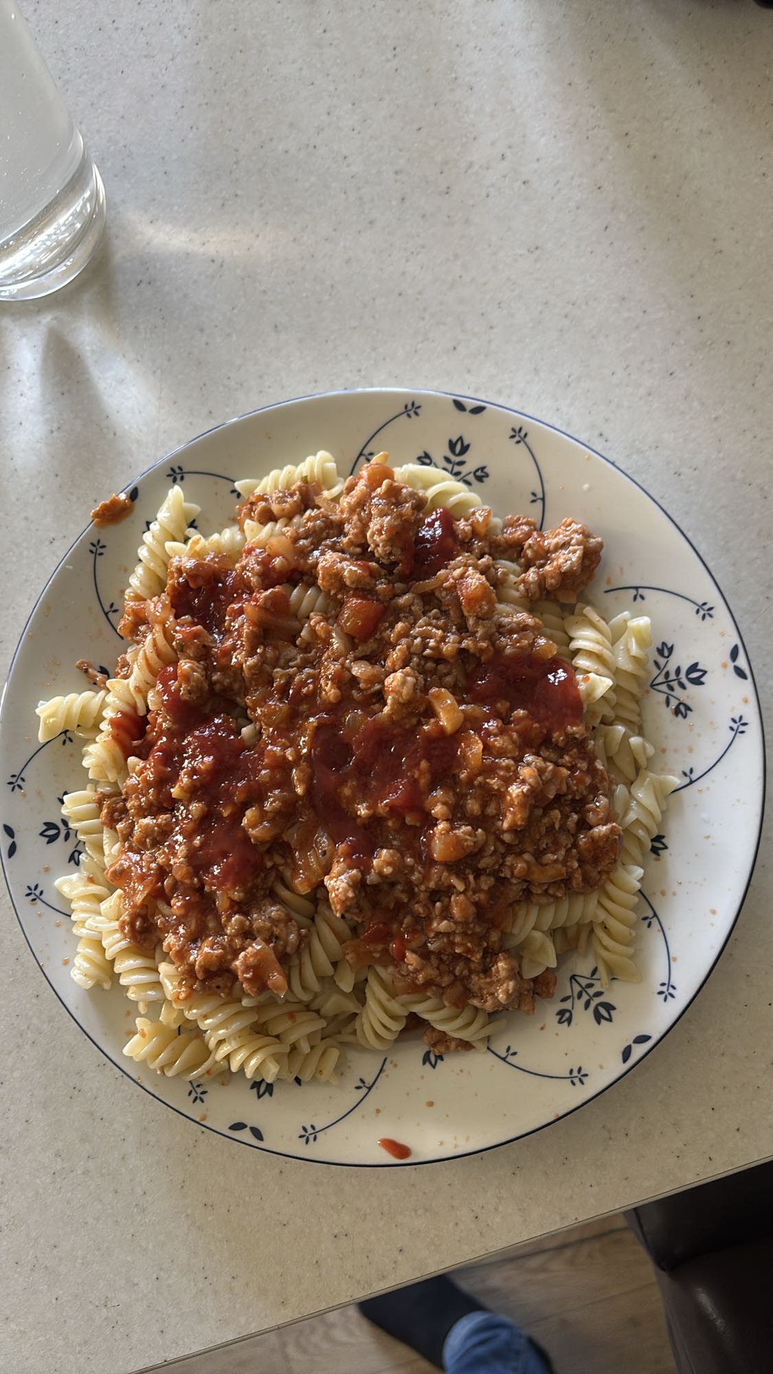 Pasta med kjøttsaus