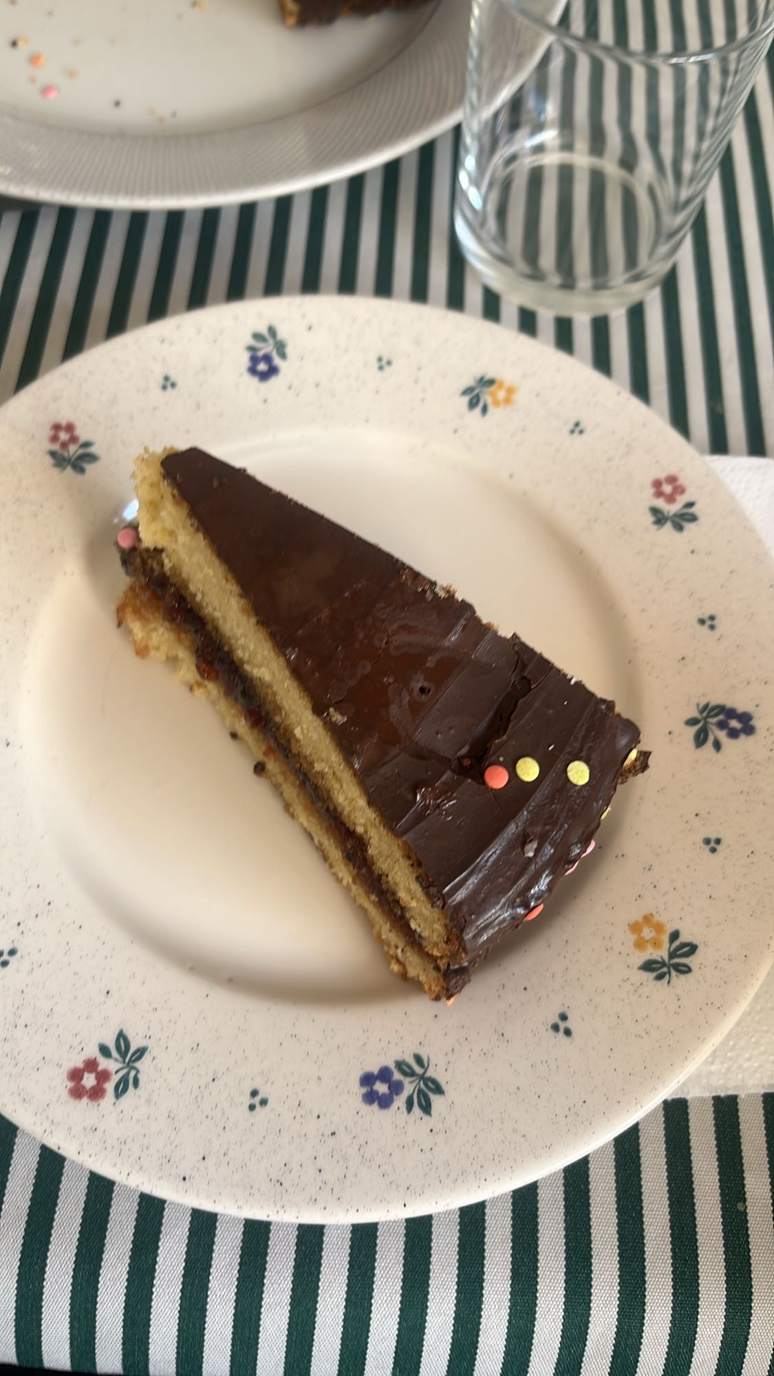 pastel de chocolate