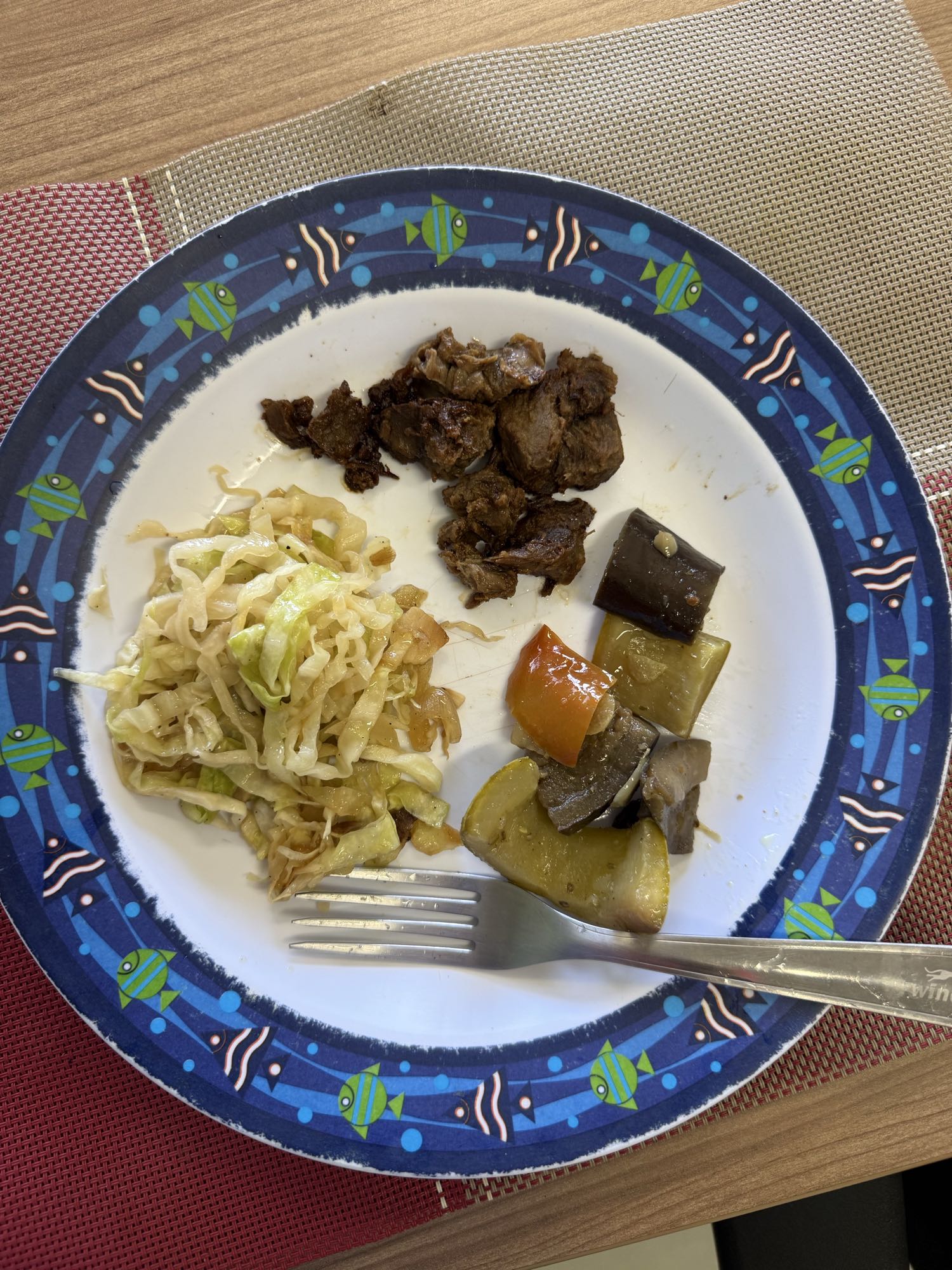 Carne com legumes