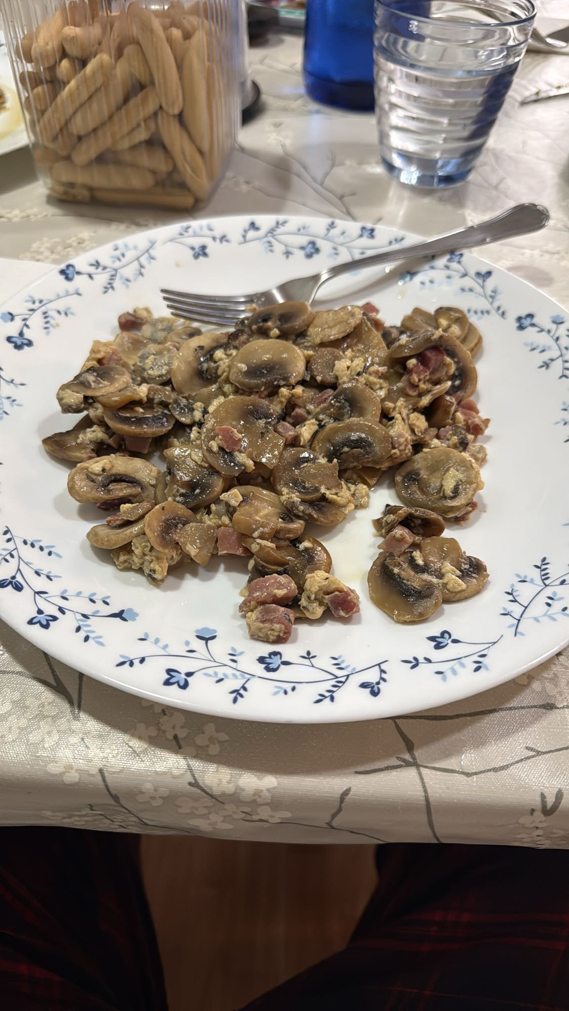 revuelto de champiñones