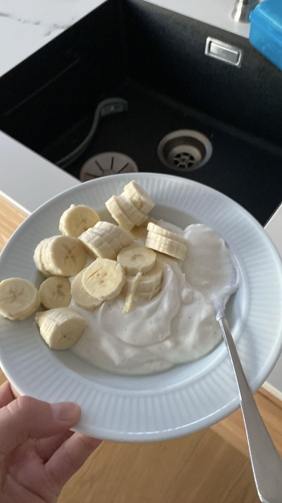 Yoghurt med banan