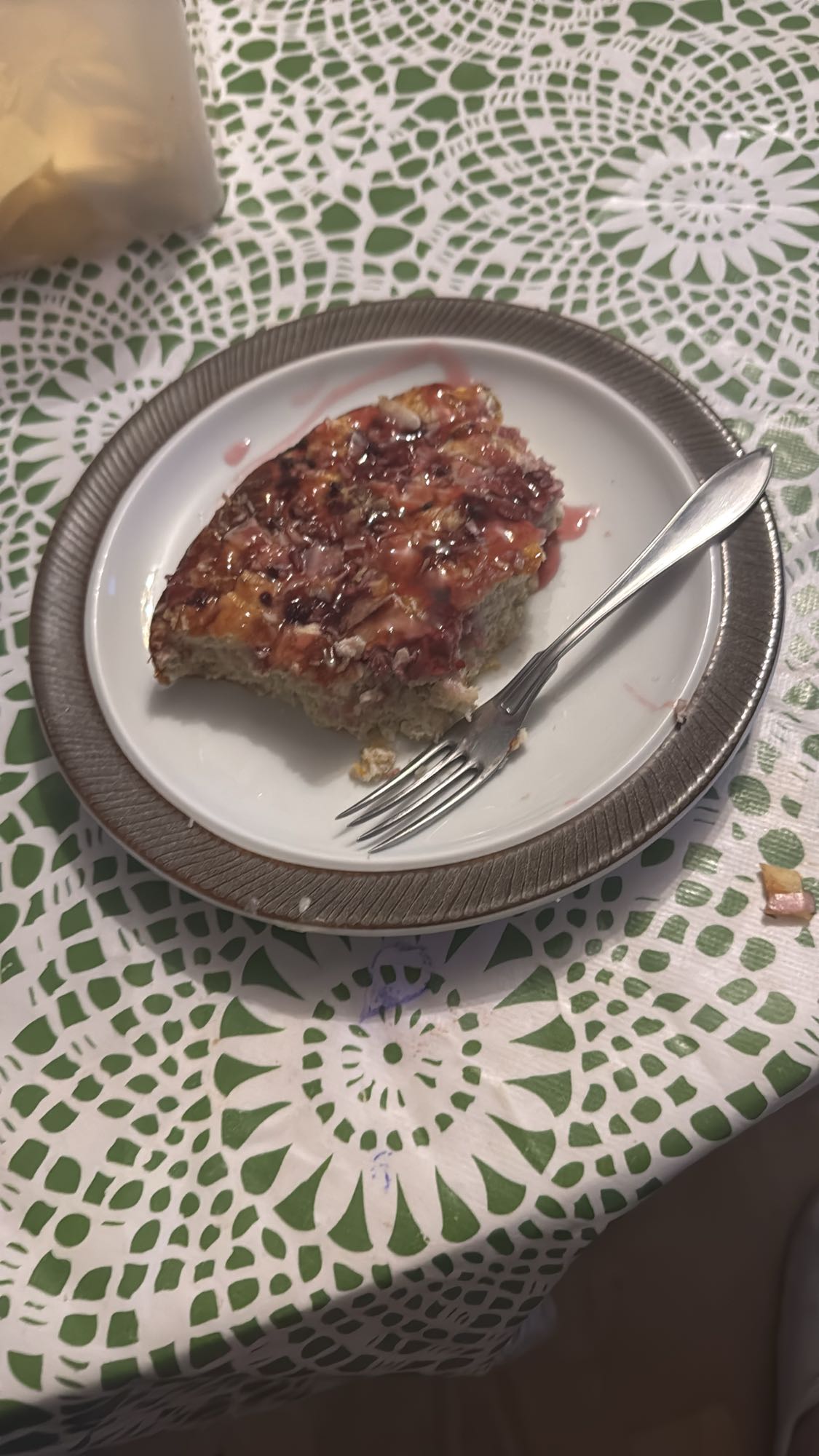 Bärkaka med sylt