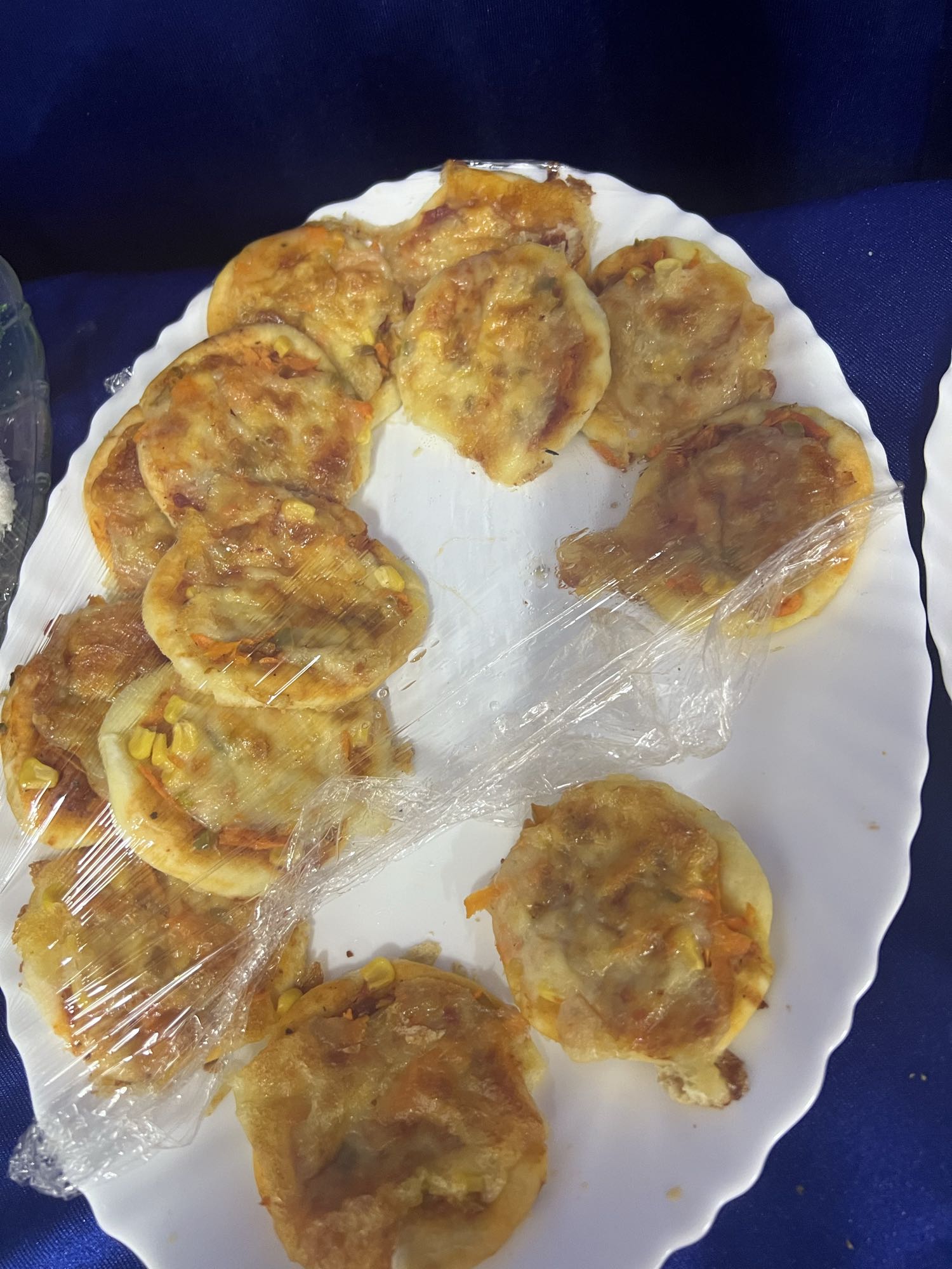 Mini Veg Cheese Pizzas