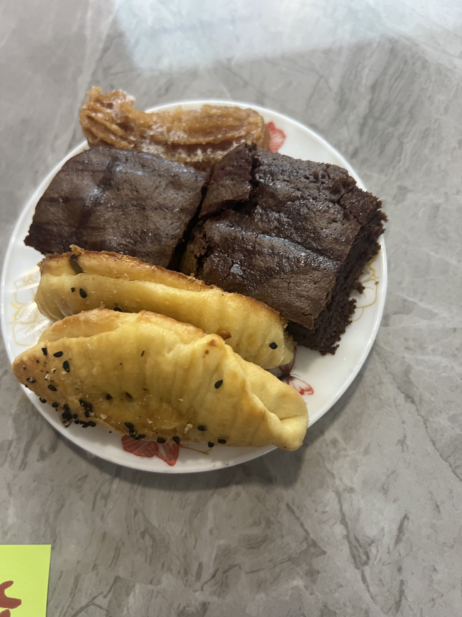 Brownie and Pastries