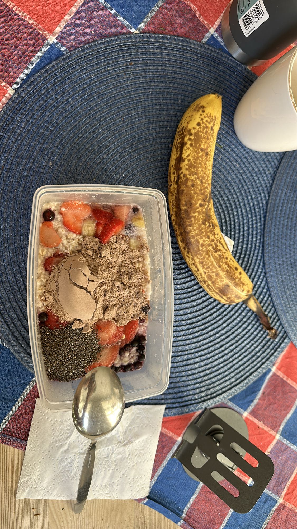 Havregröt med frukt
