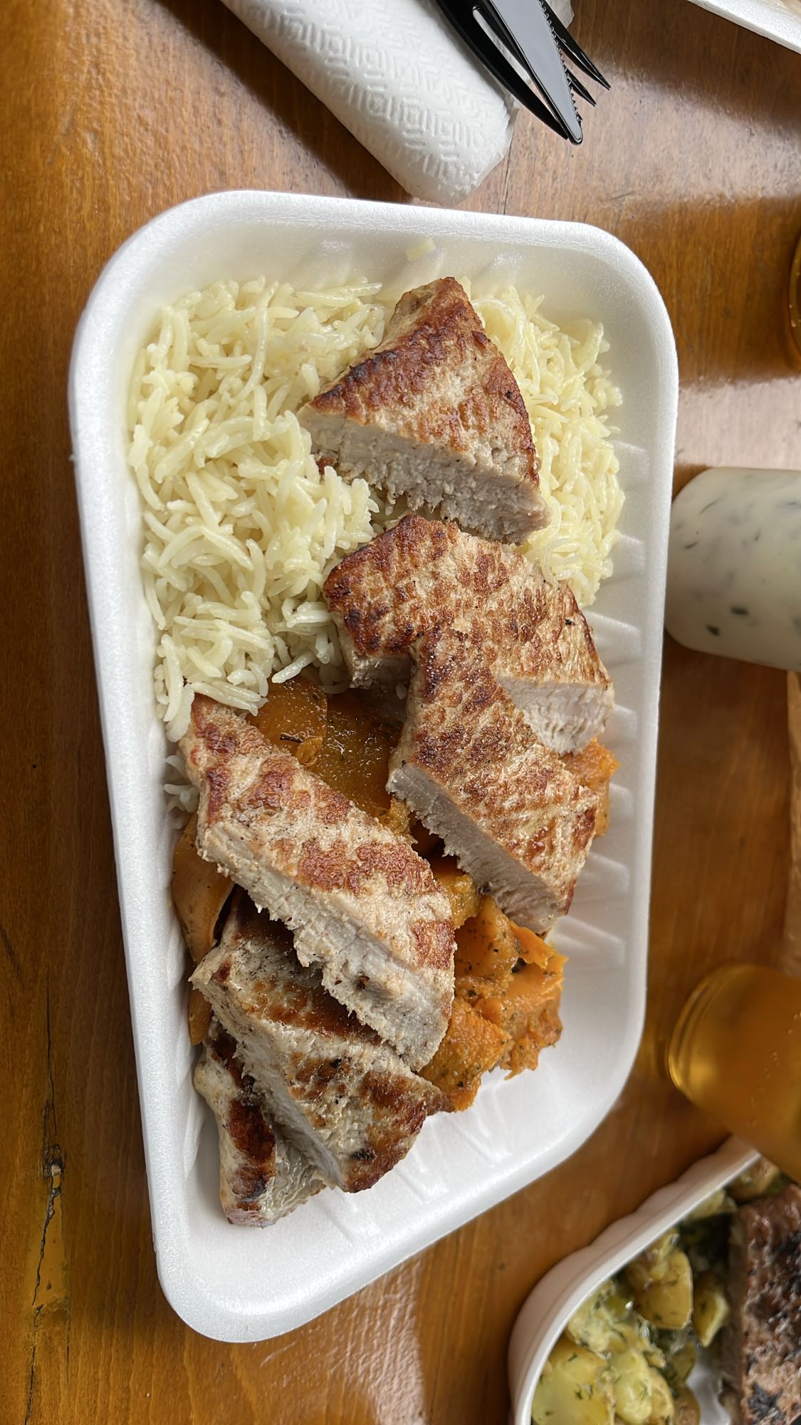 Свинско с ориз и тиква