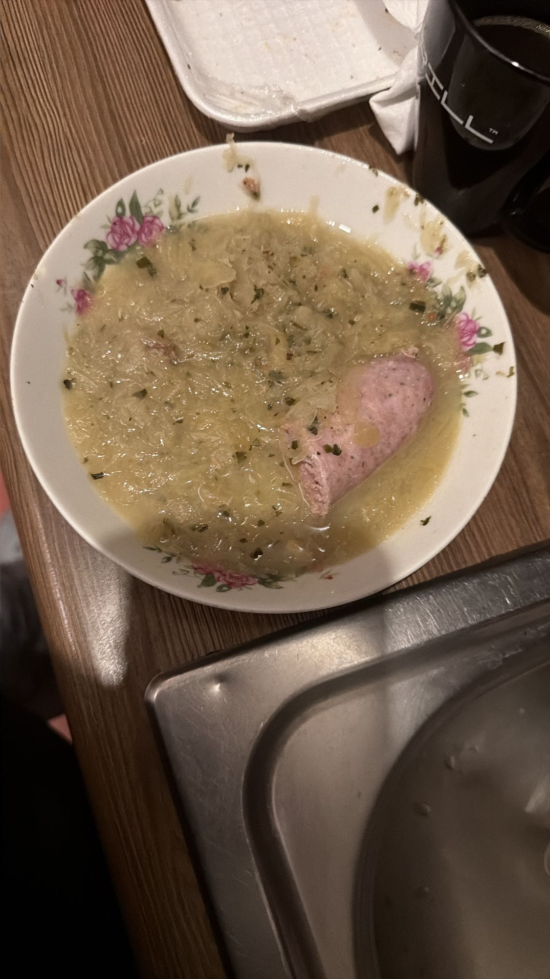 Kapusta kiszona z kiełbasą