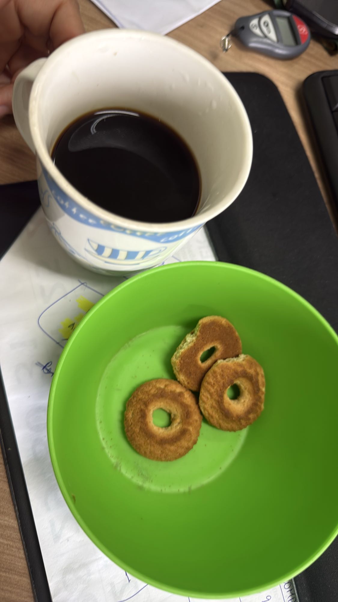 Café com rosquinhas