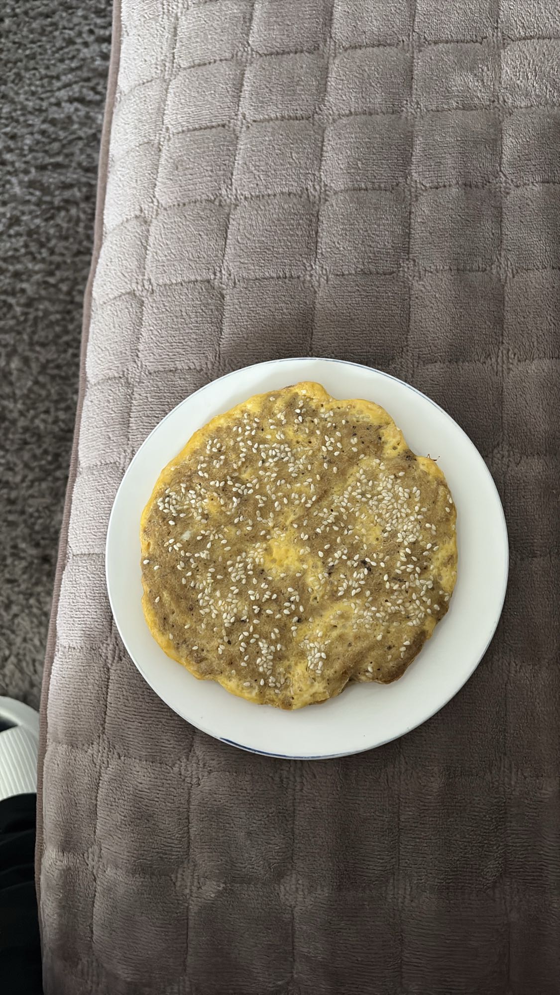 Omelett med sesam
