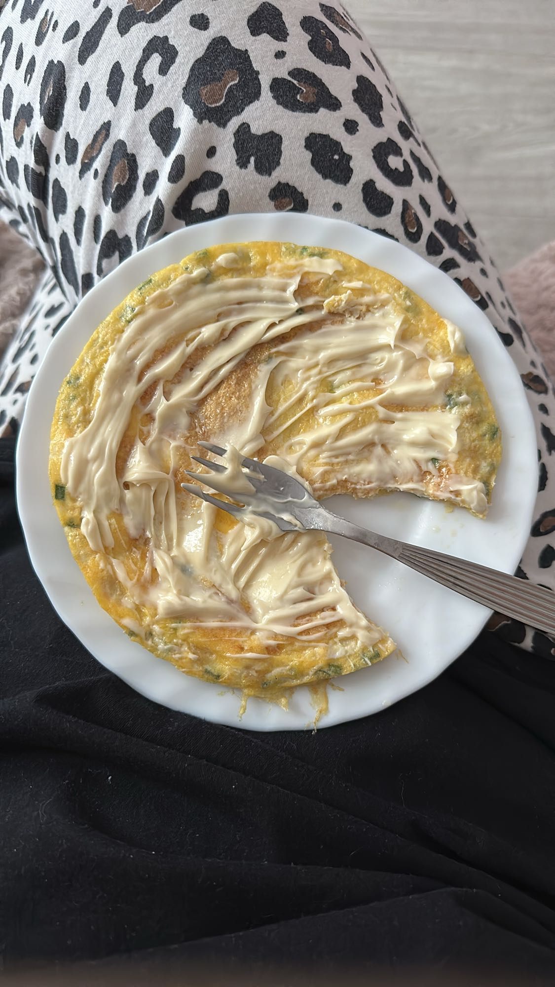 Omlet z majonezem