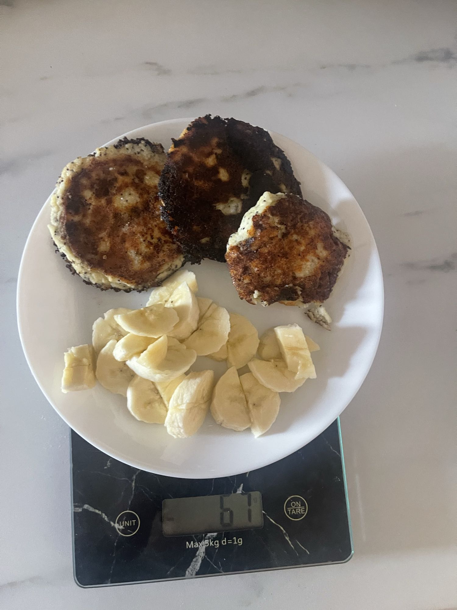 Сырники с бананом