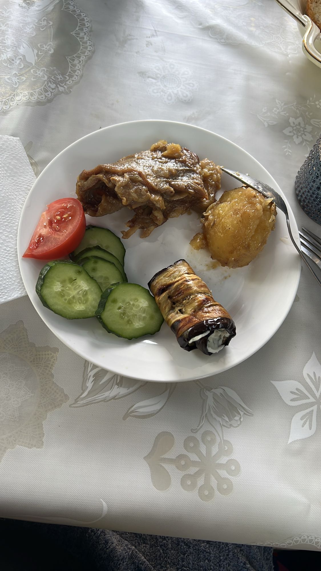 Мясо с овощами