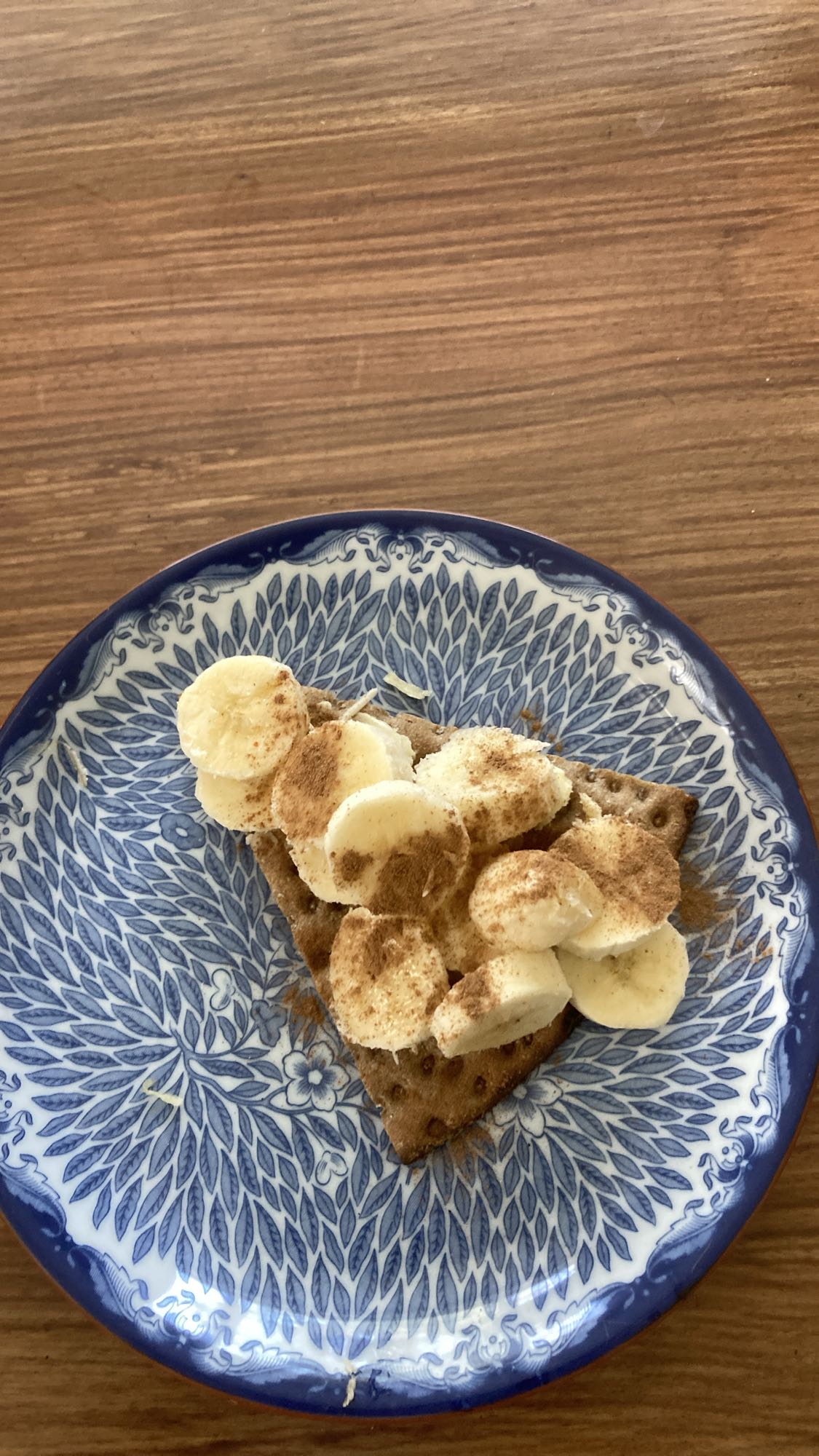Knäcke med banan