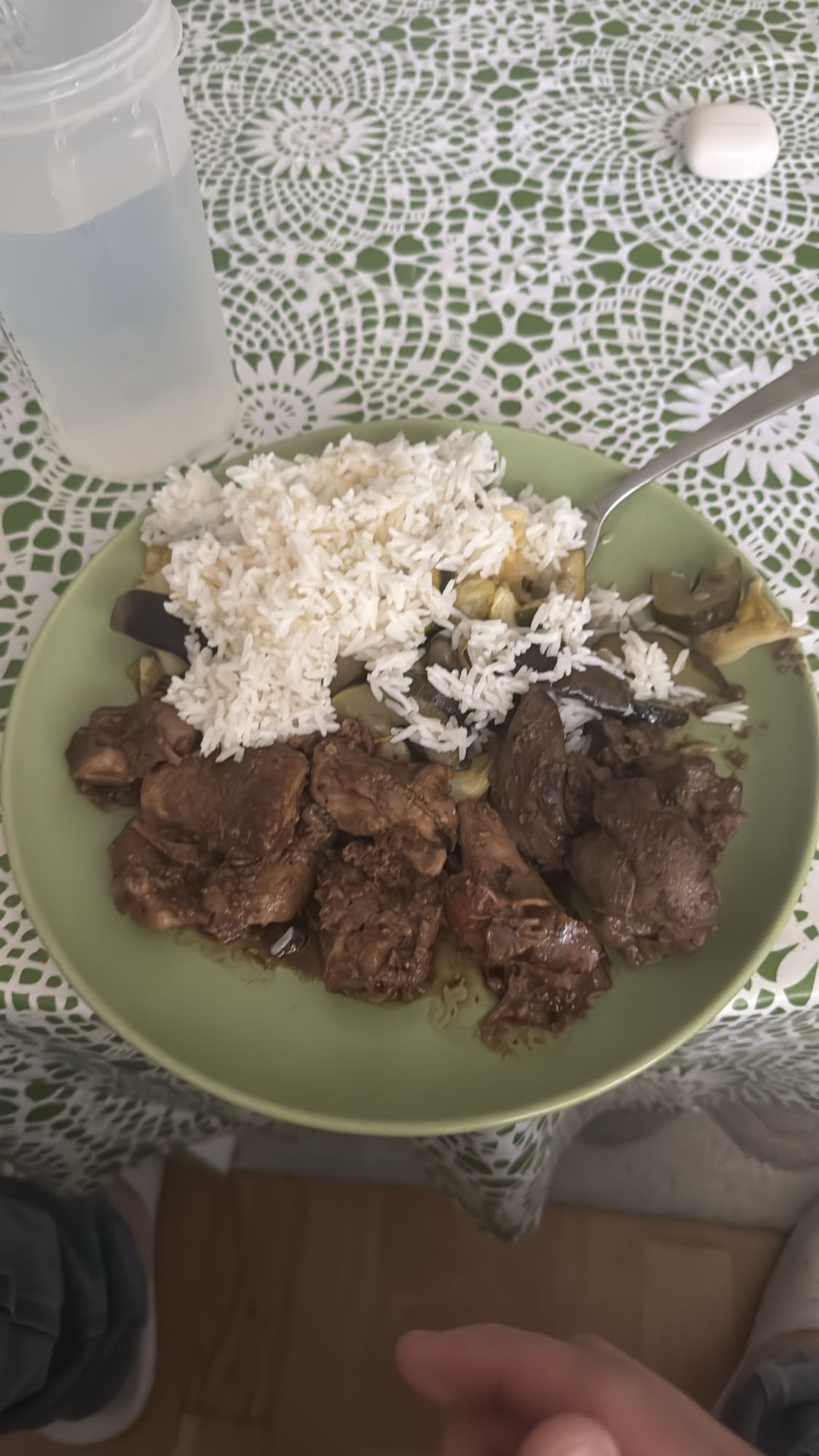Ris med köttgryta
