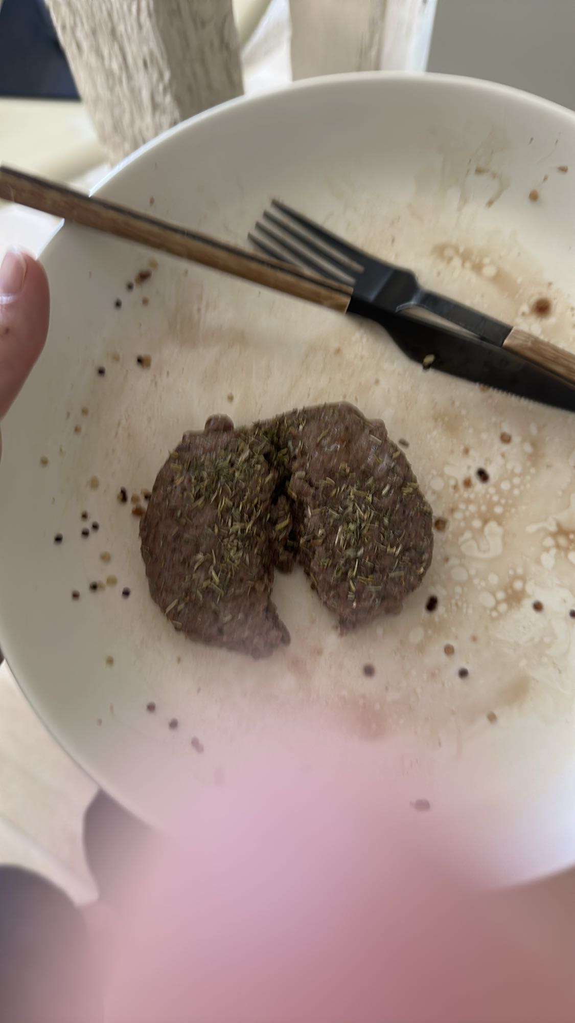 Steak aux herbes
