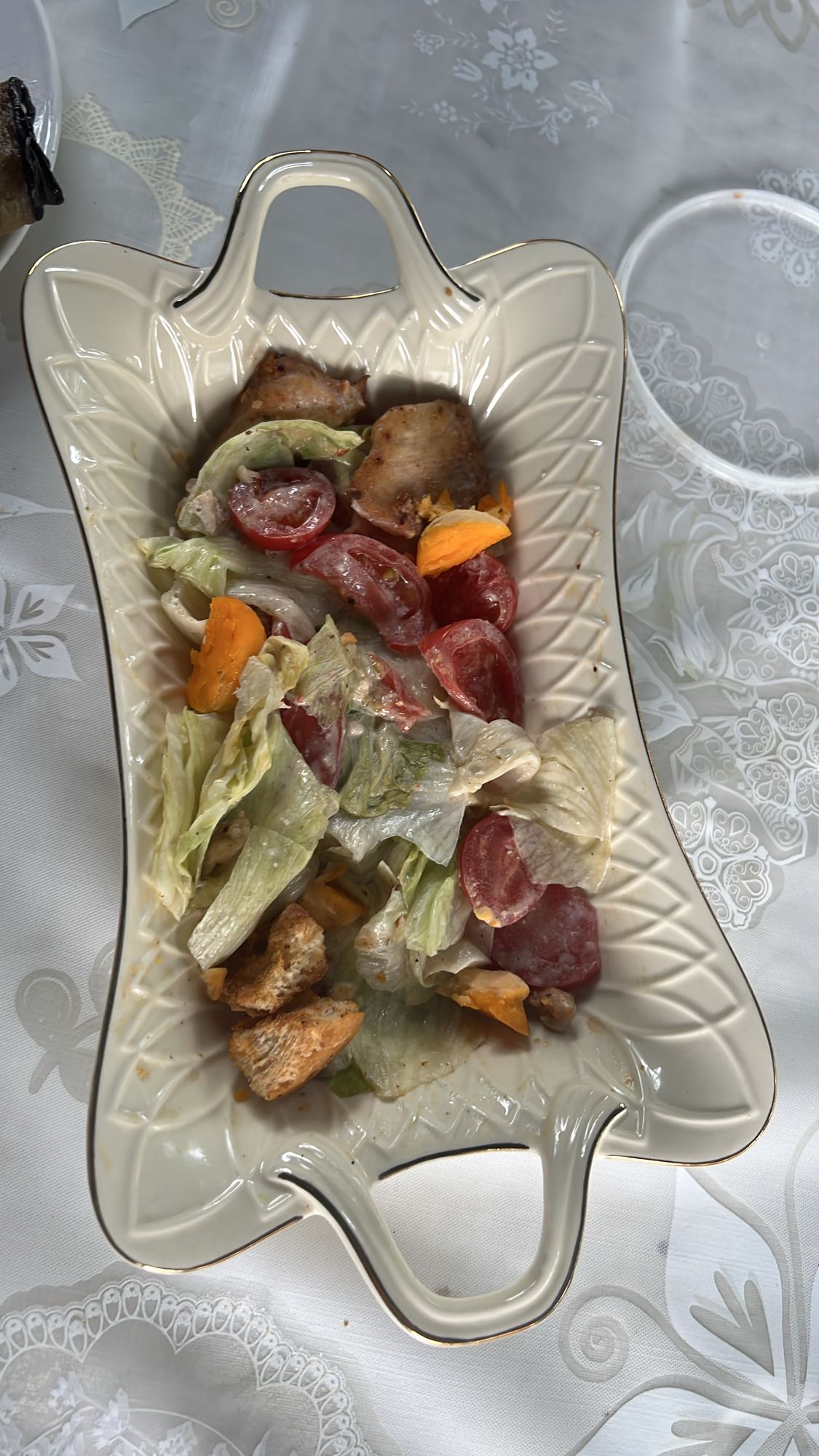 Салат с курицей