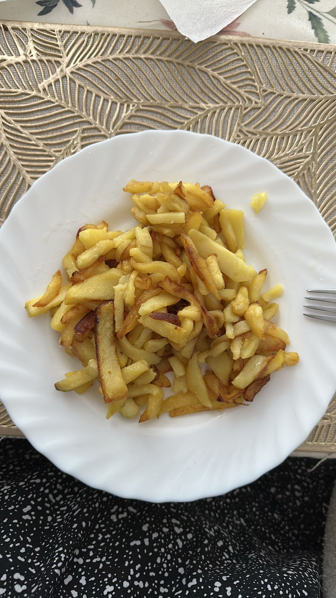 Smażone frytki