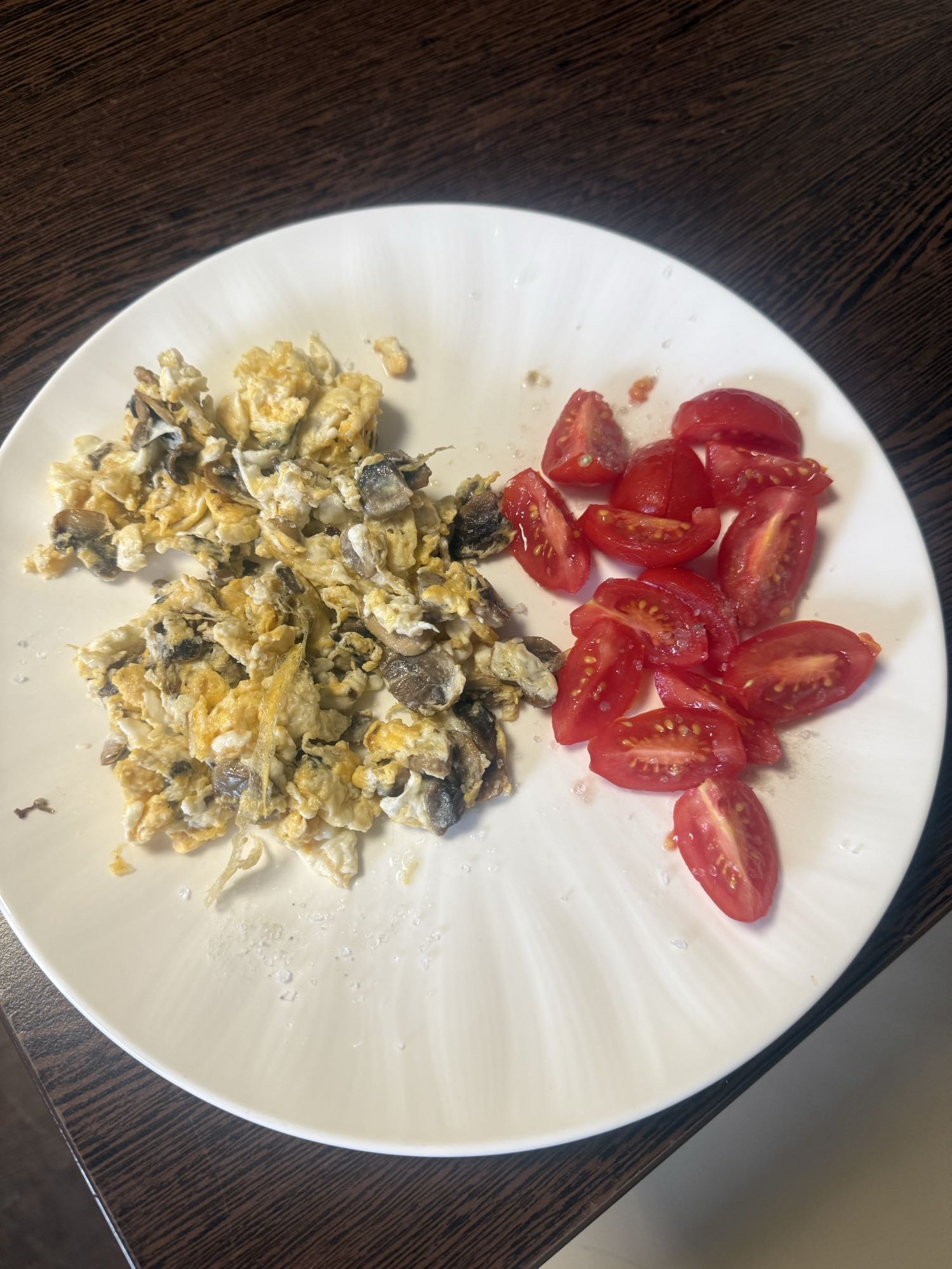 Omletă cu ciuperci