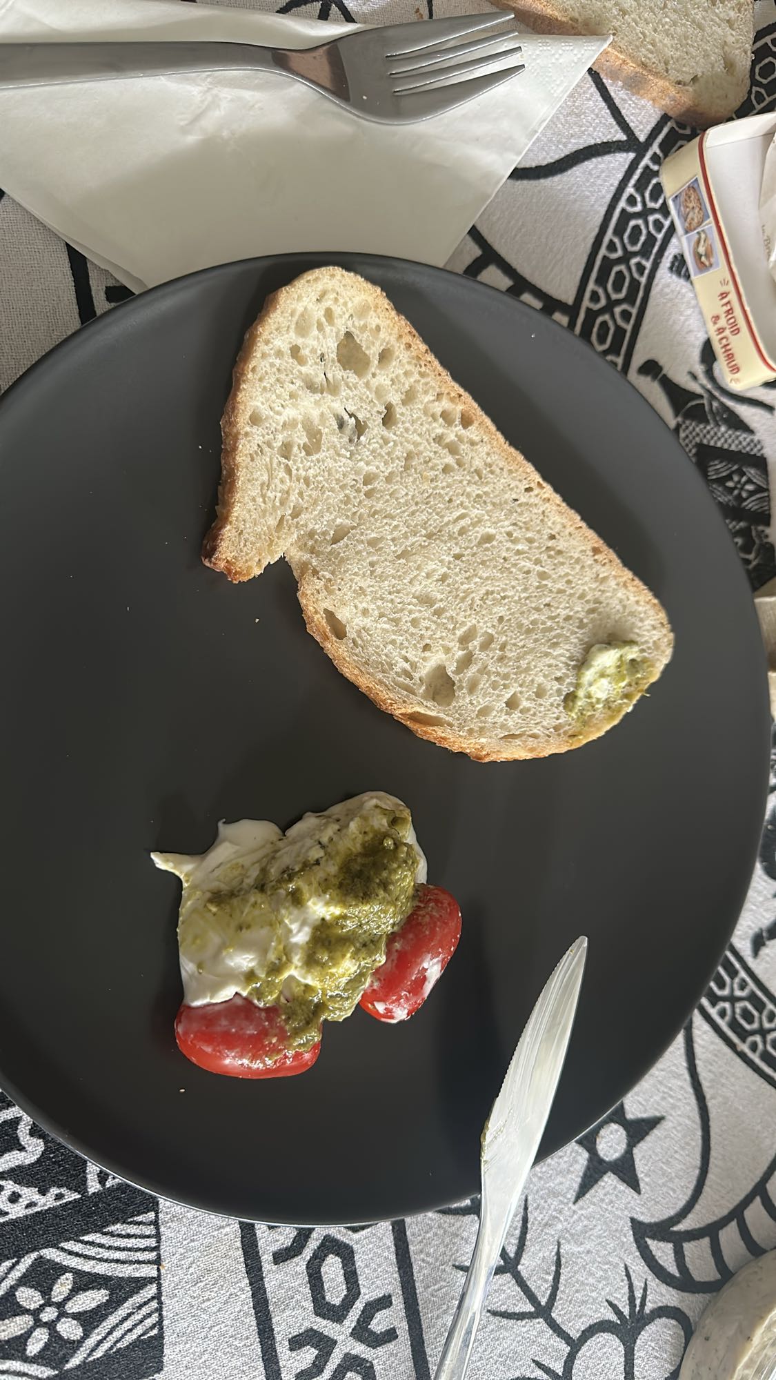 Bread Burrata Tomatoes