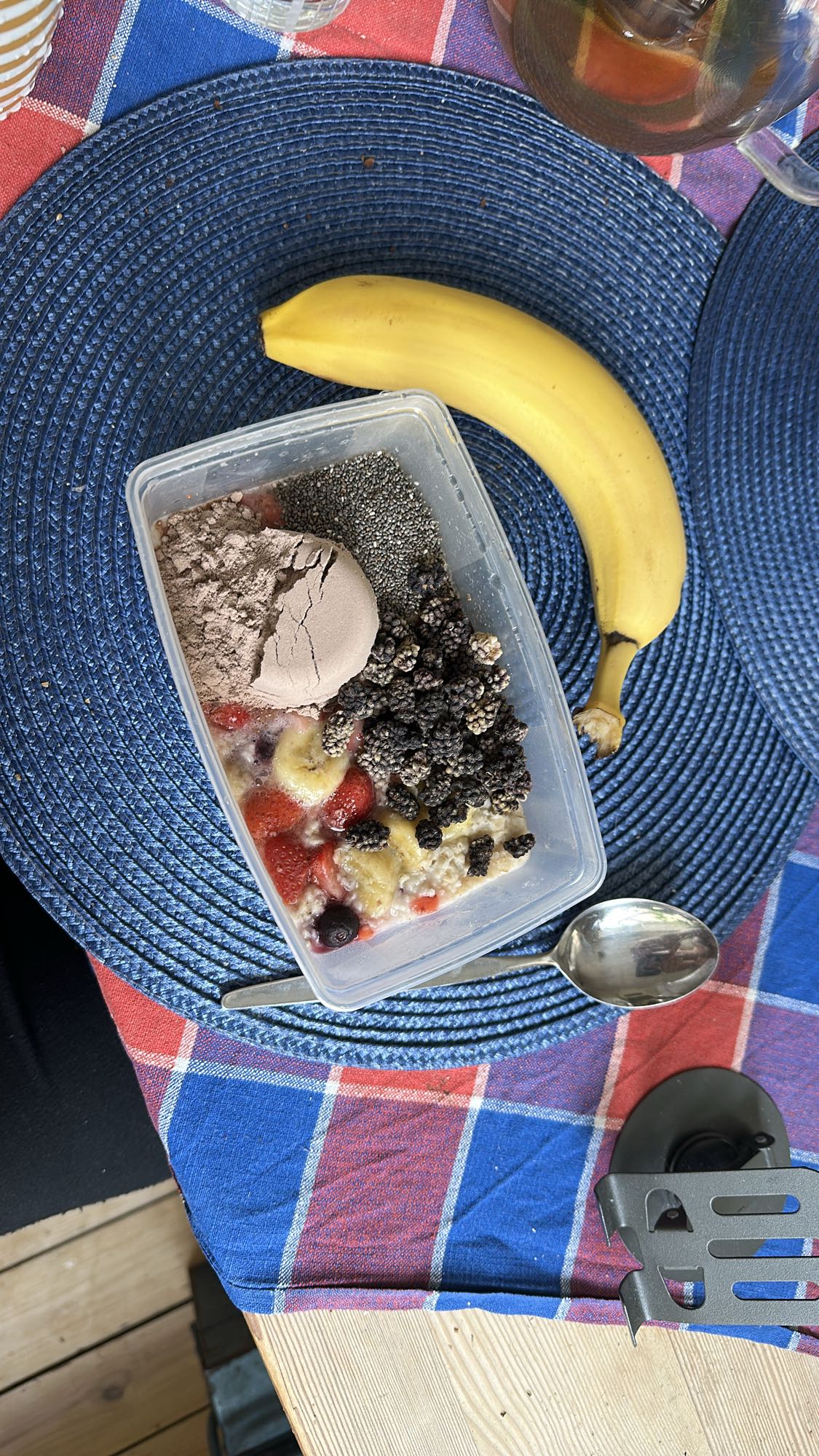 Havregröt med frukt