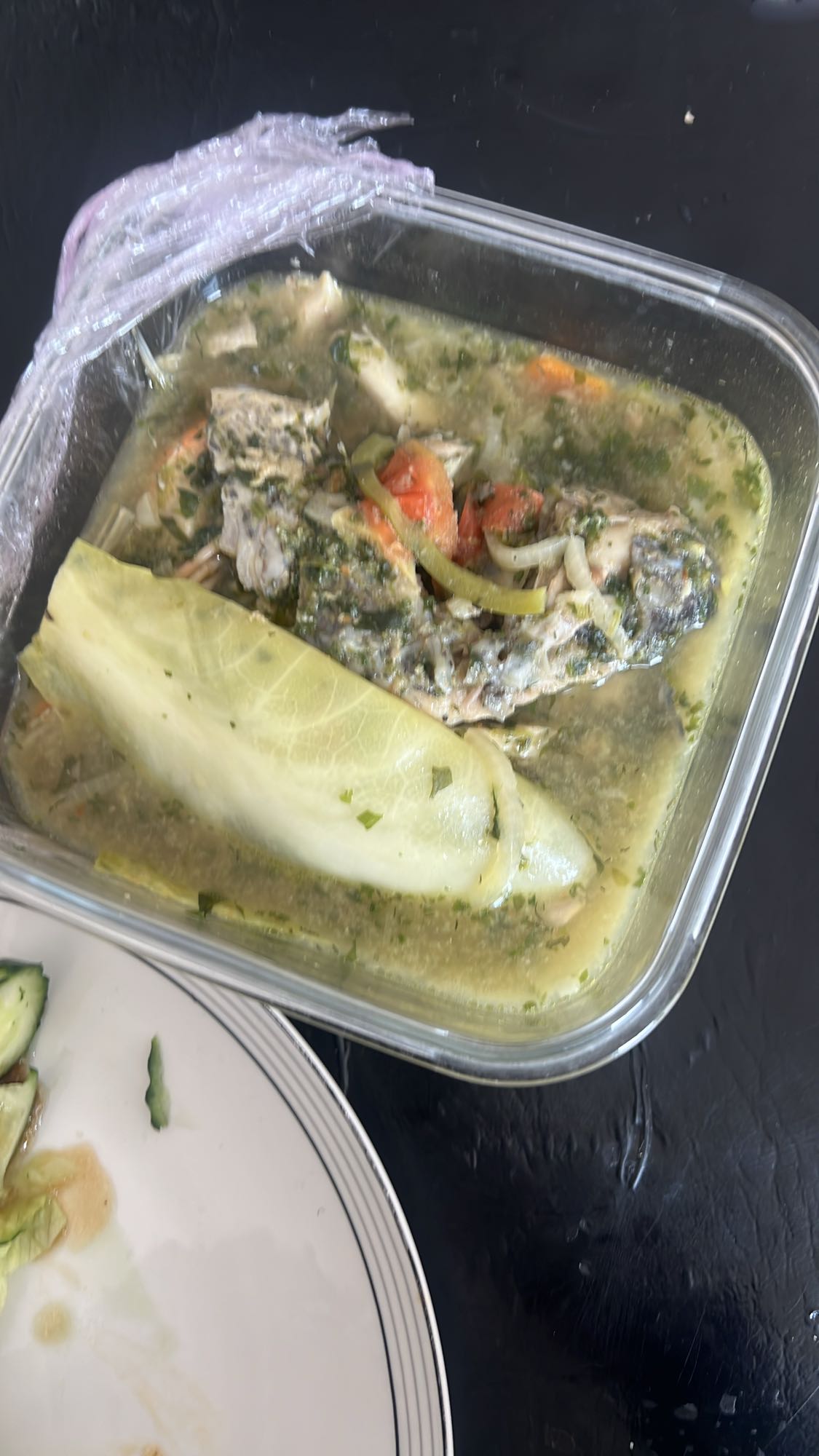 Poisson au chou