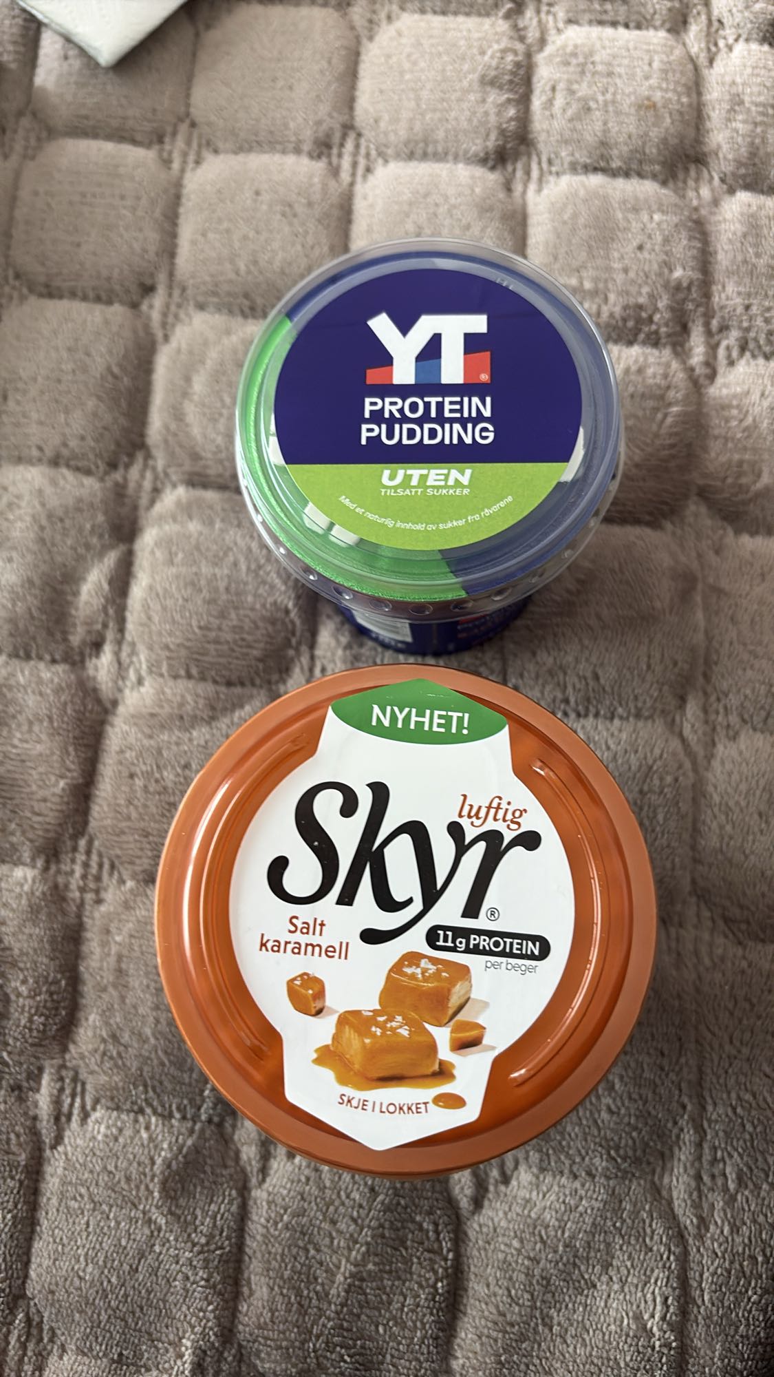Proteinpudding og skyr