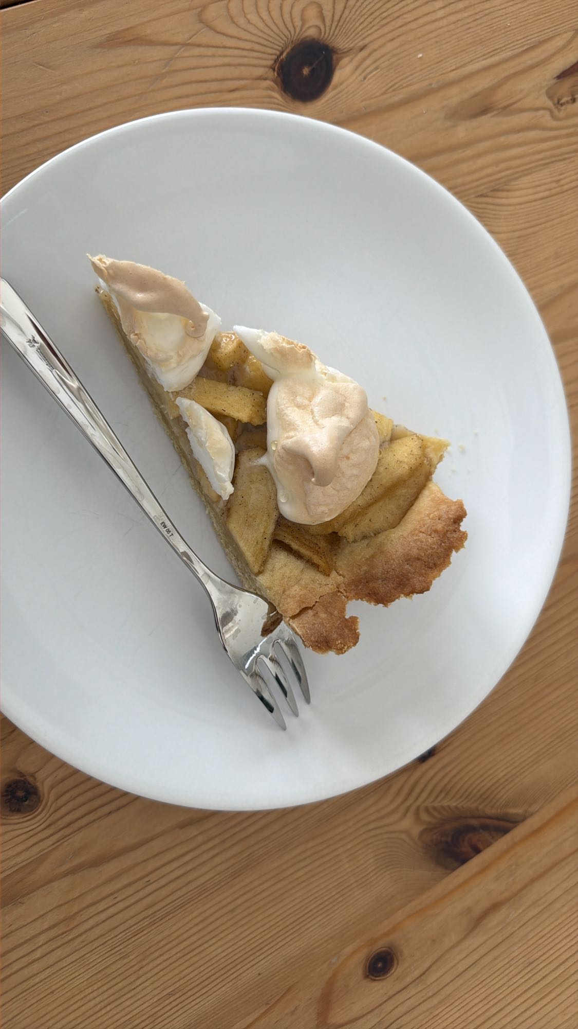 Apfelkuchenstück