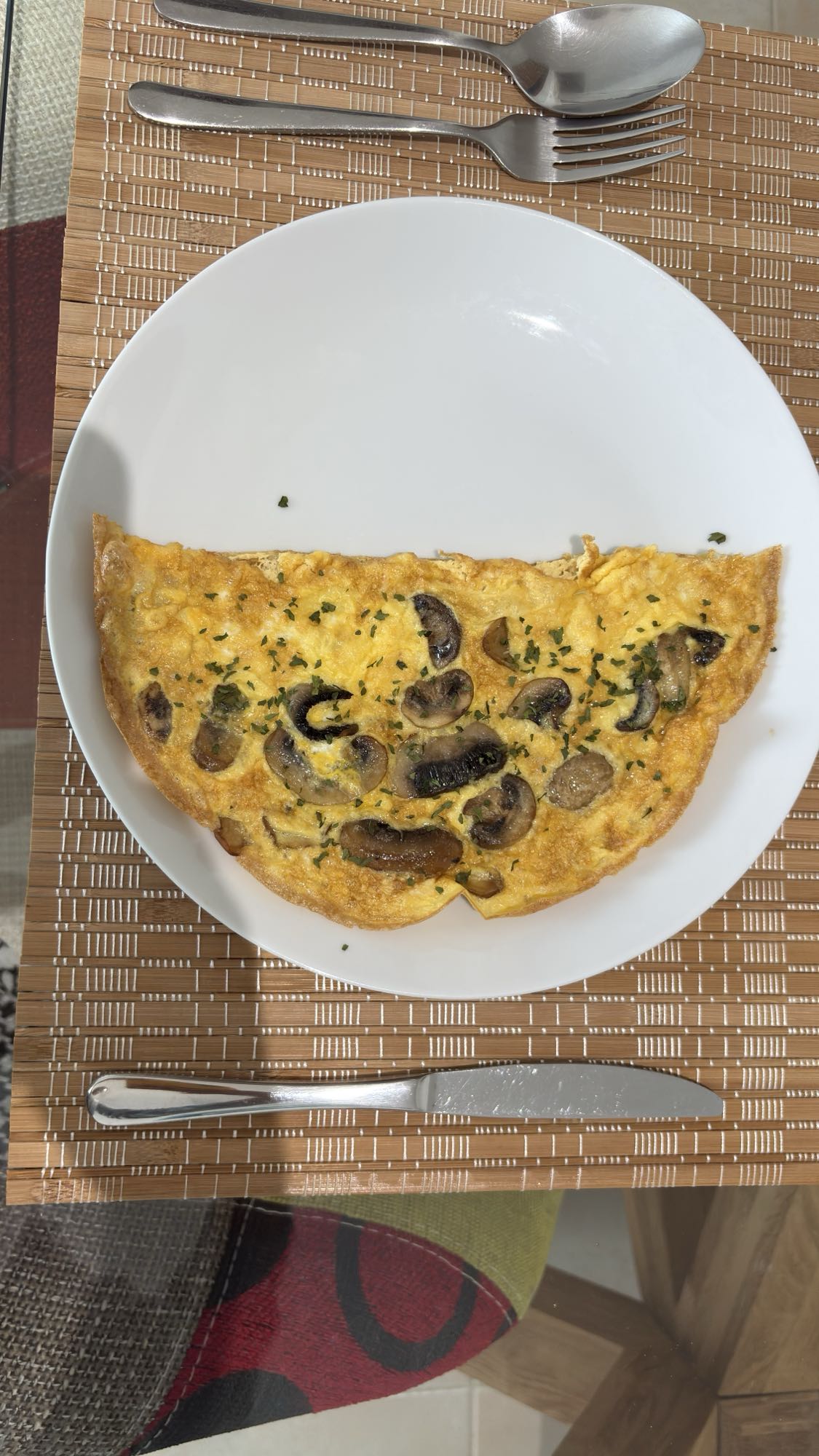 Mushroom Omelette