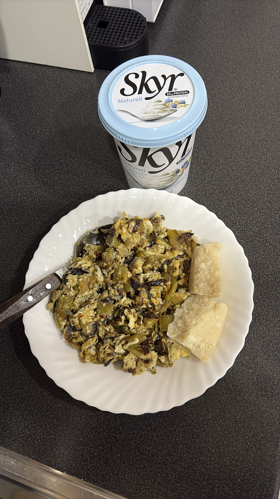 Eggerøre med skyr