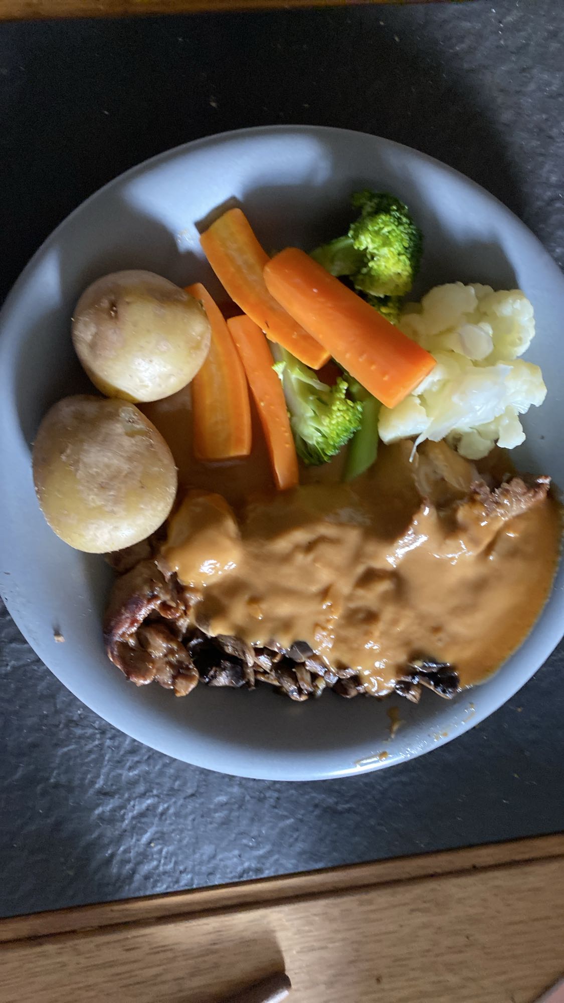 Kött med grönsaker