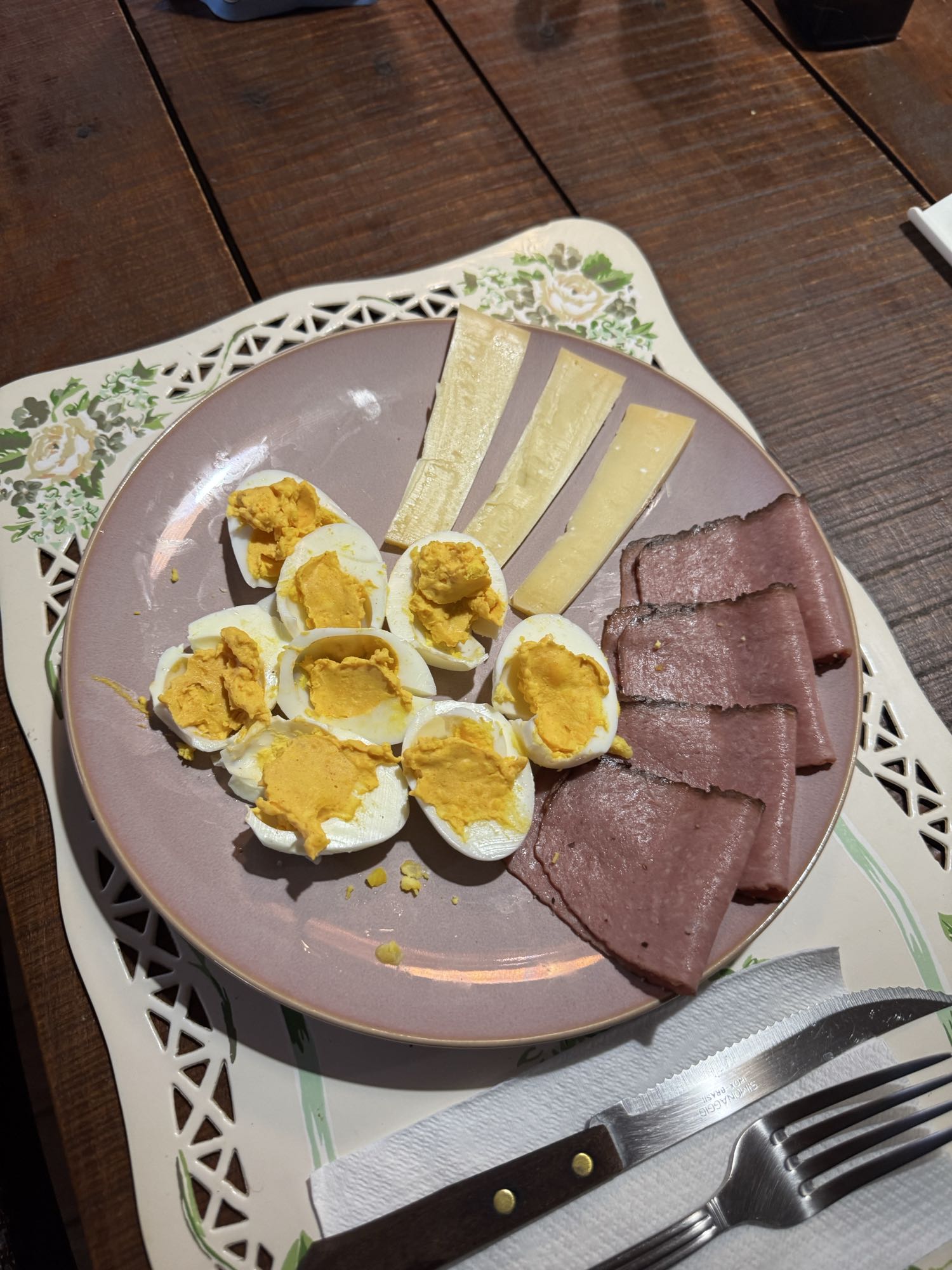 huevos con jamon y queso