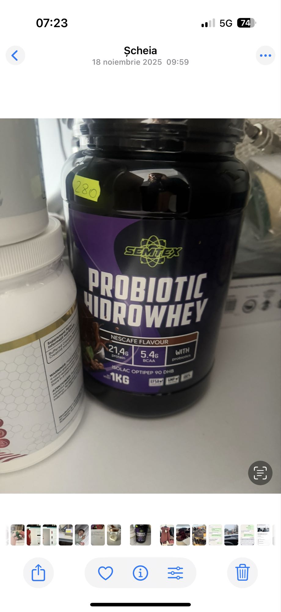 Shake proteic cafea