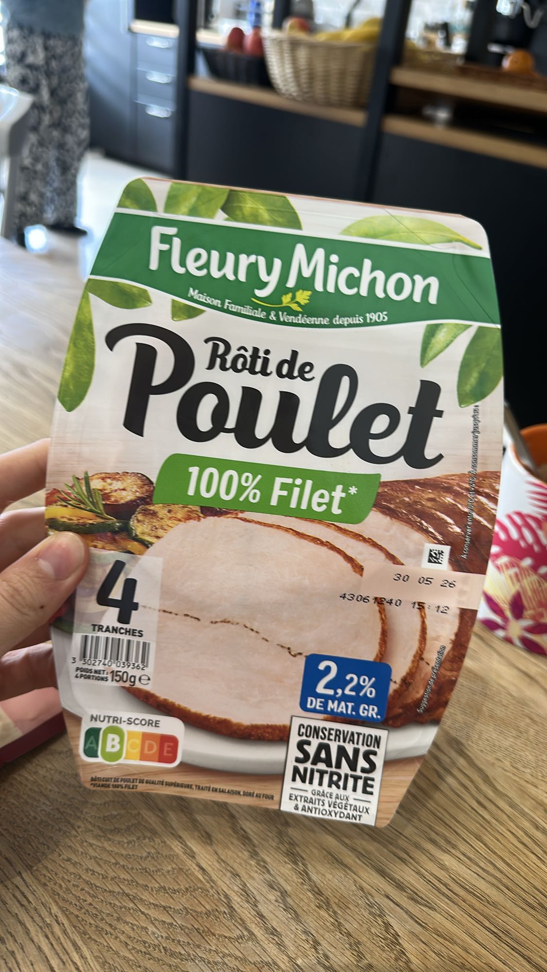 Rôti de poulet