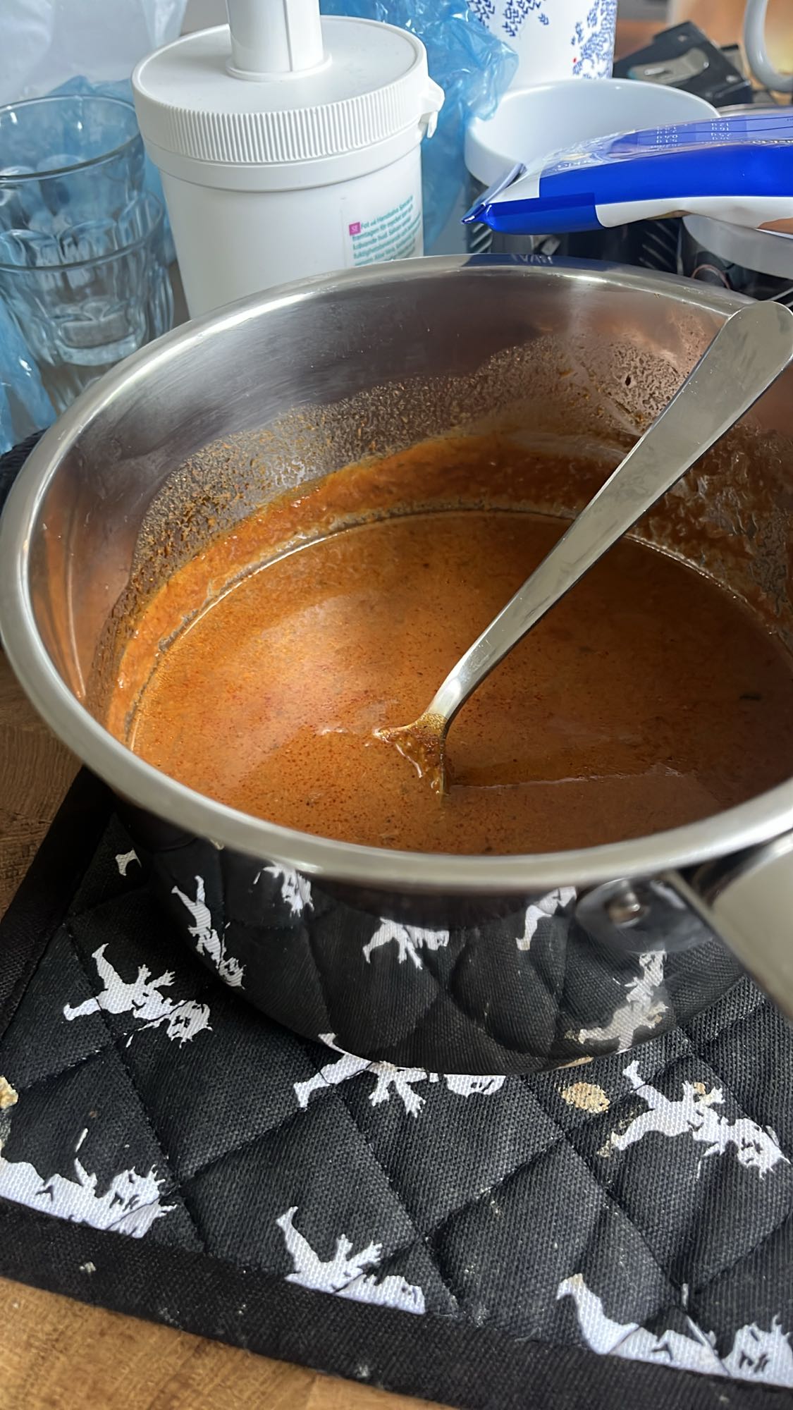 Tomatsoppa med grädde