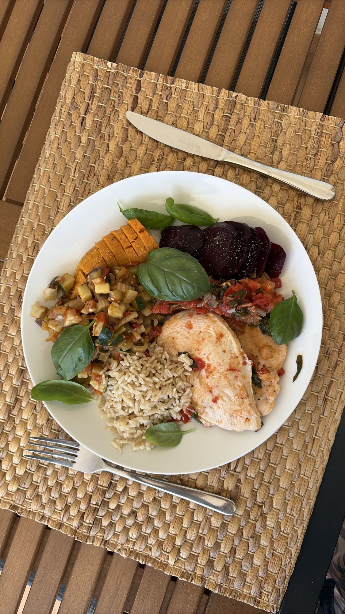 Chicken Rice Plate