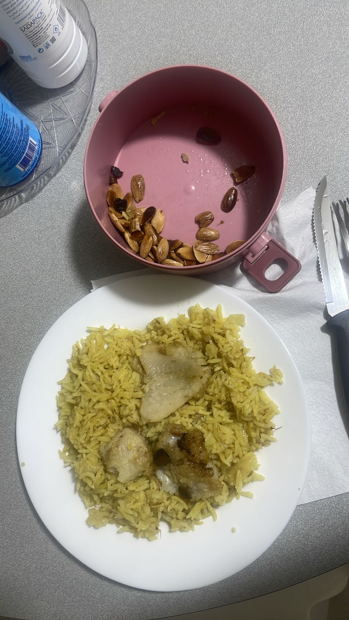 Rice Chicken Nuts