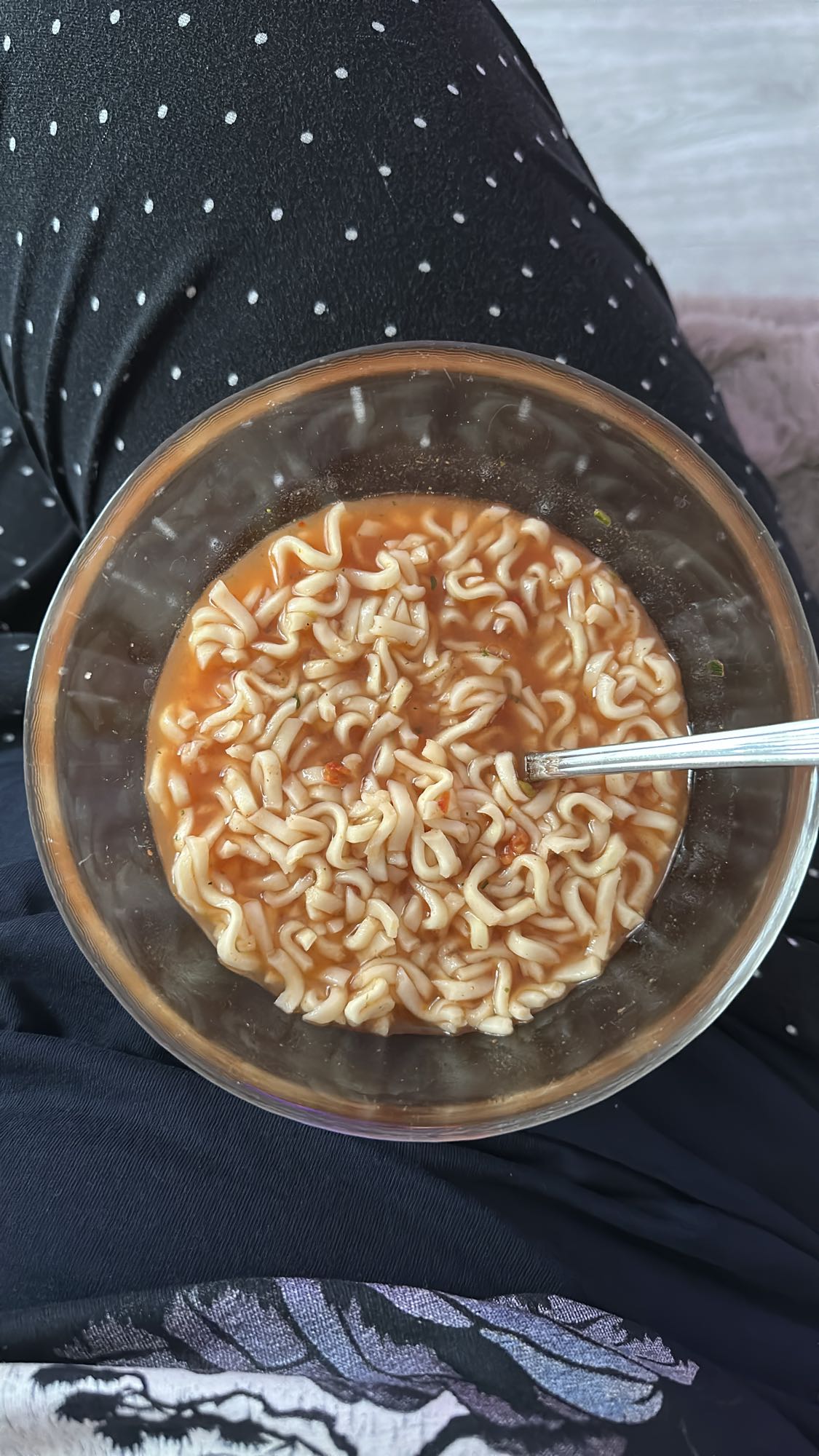 Zupa z makaronem instant