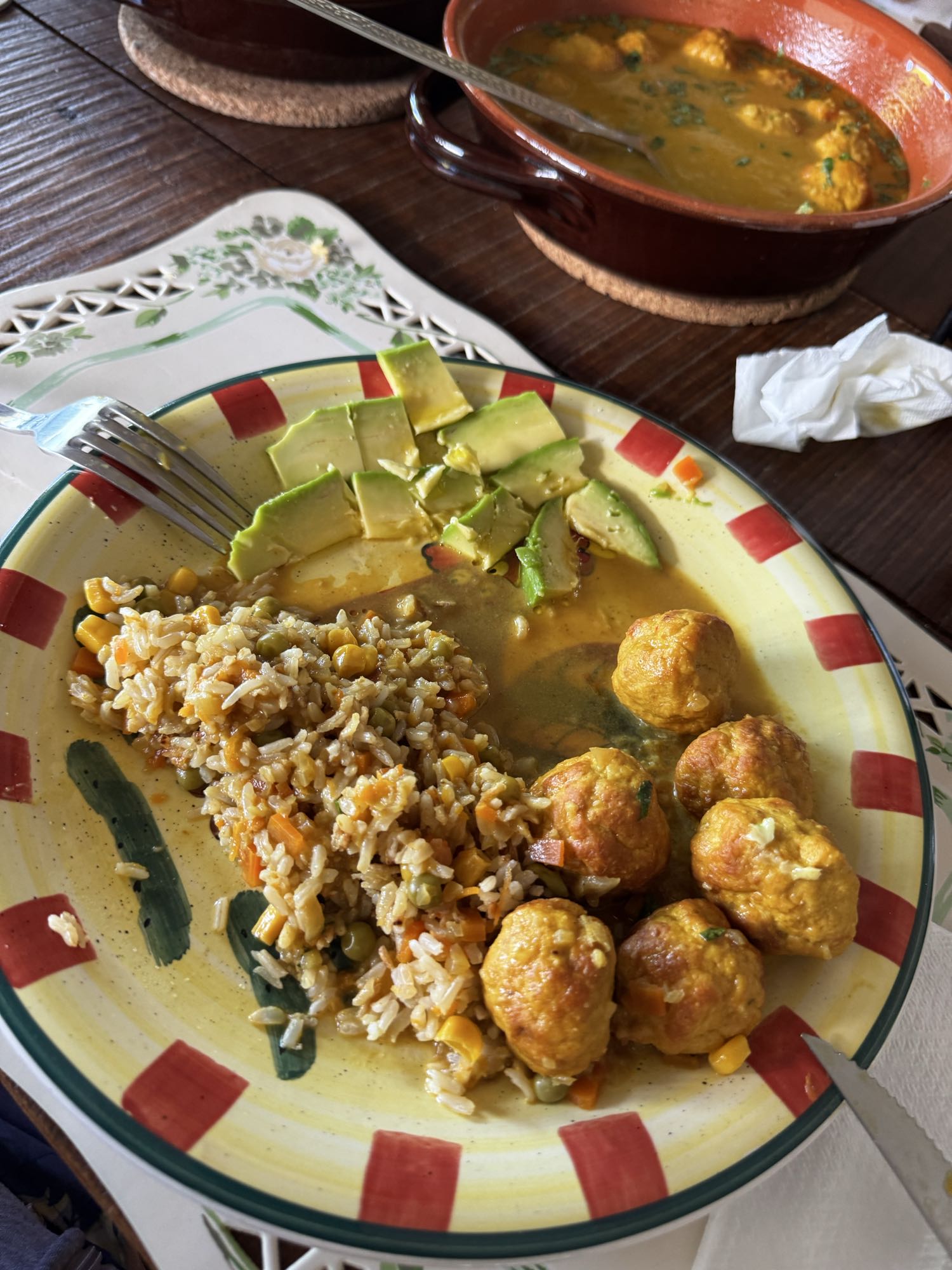 Albóndigas con arroz