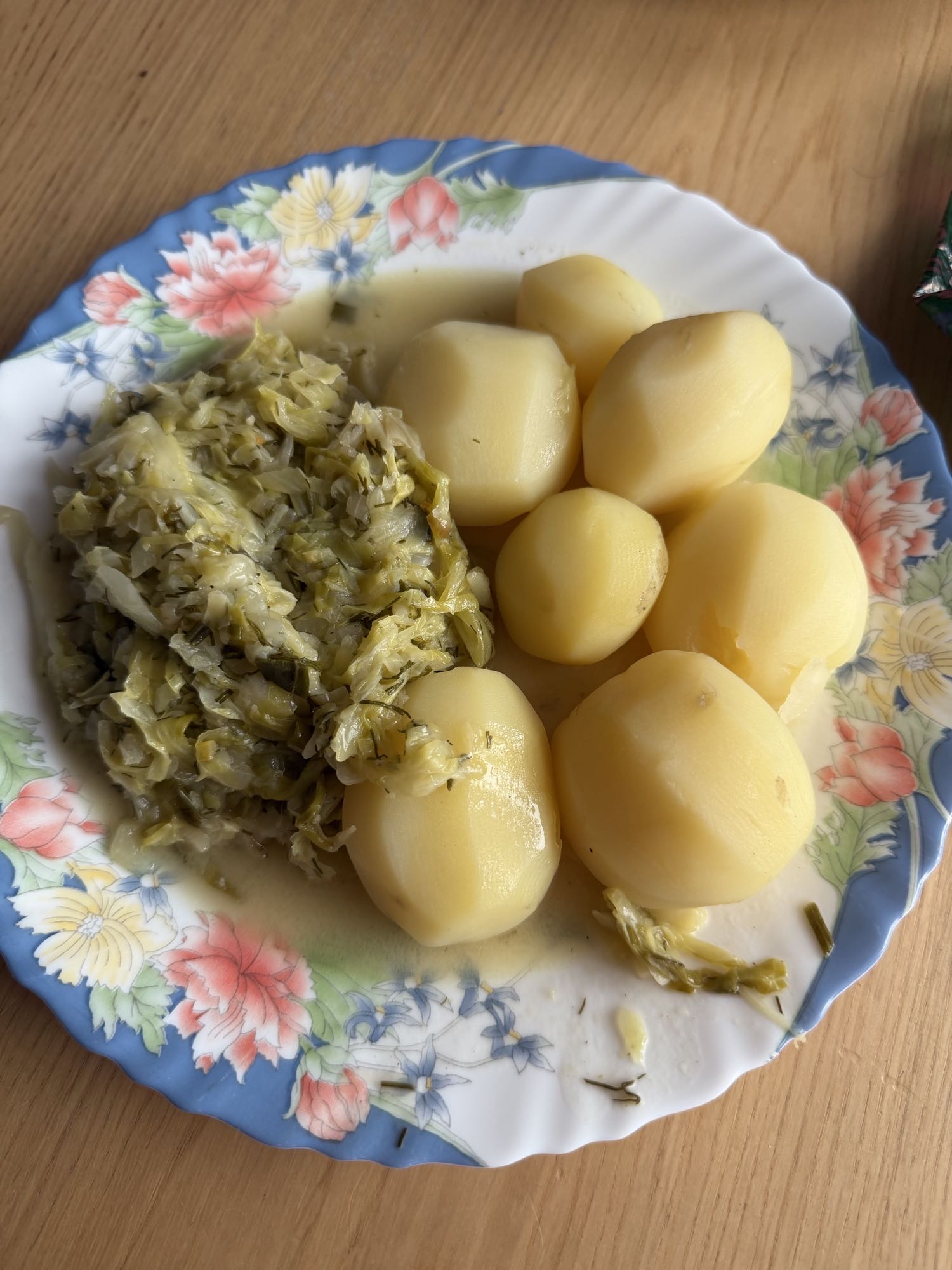 Ziemniaki z kapustą