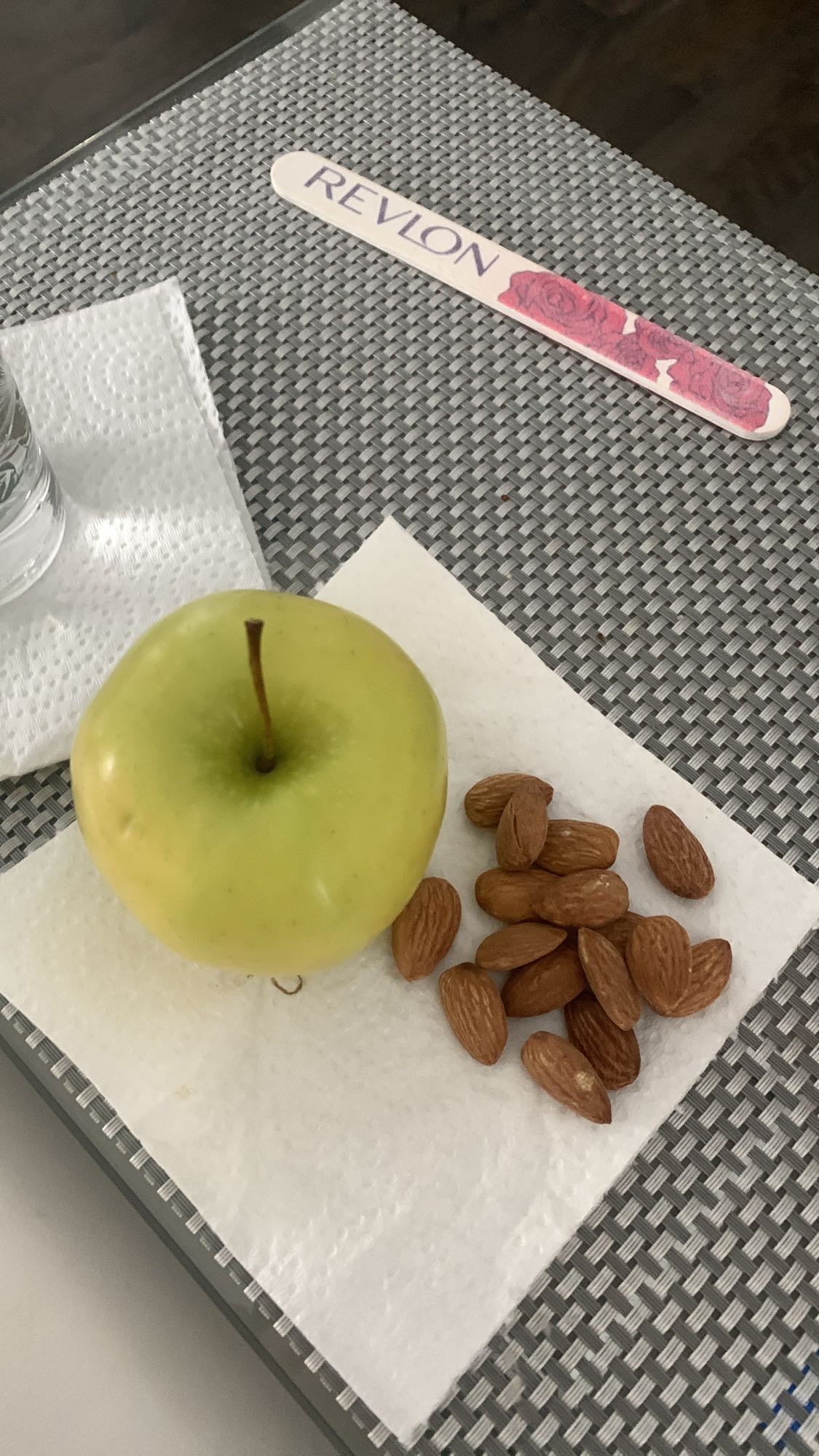 Pomme et amandes