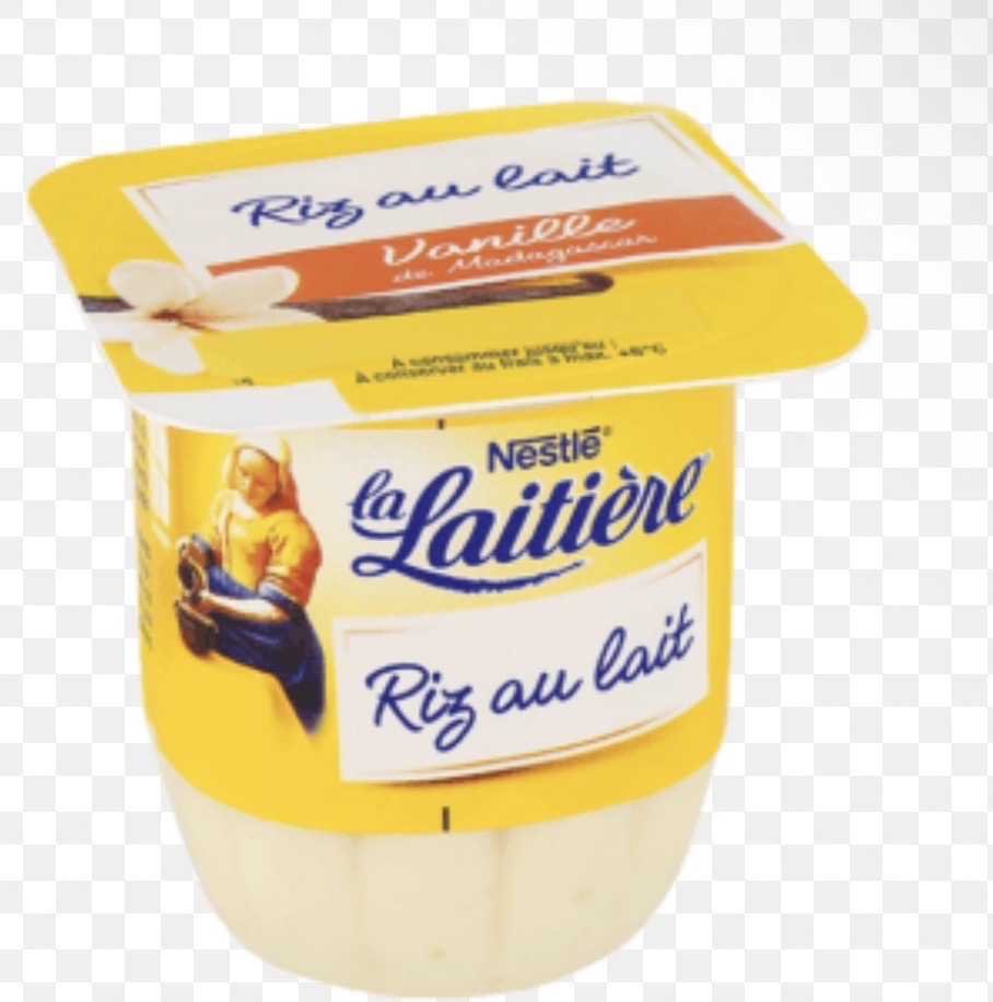 Riz au lait vanille